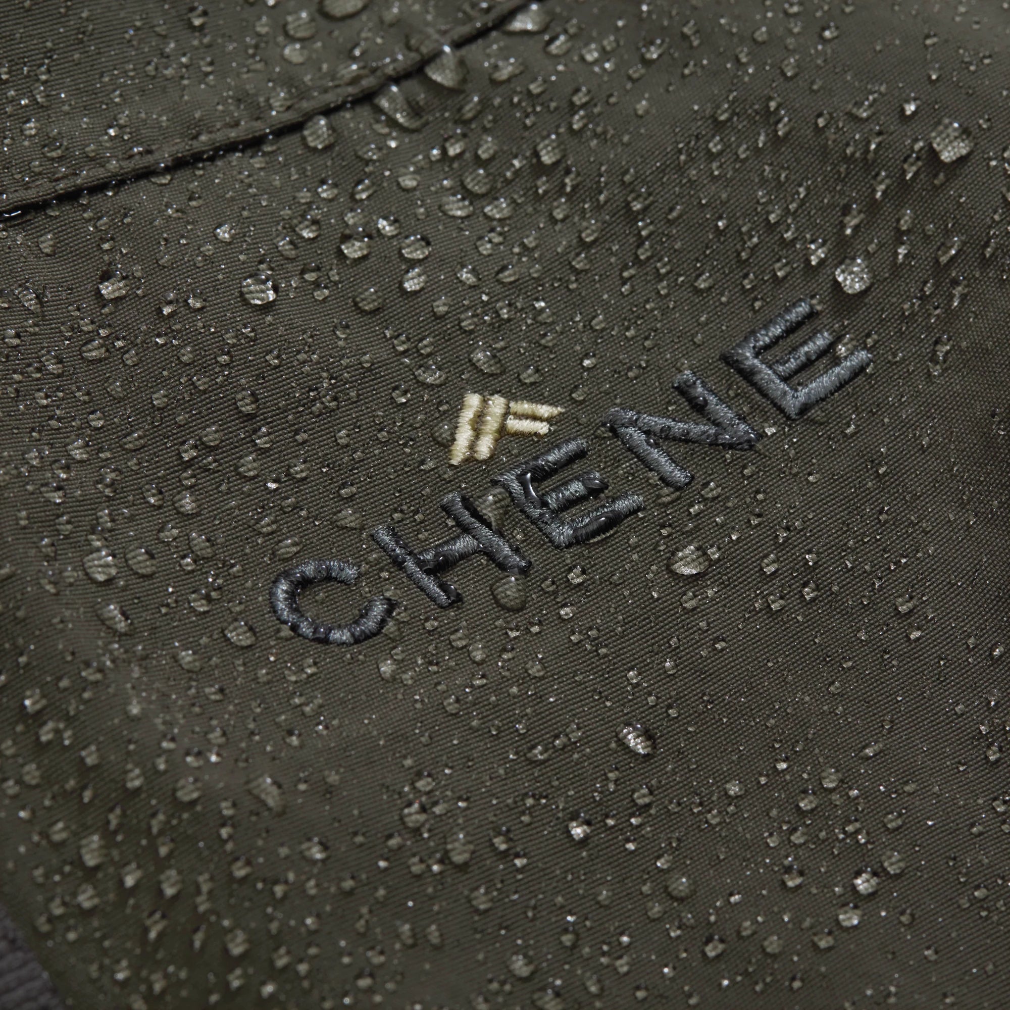 Hydro-Lok Insulated Jacket in Cypress, fabric detail #cypress