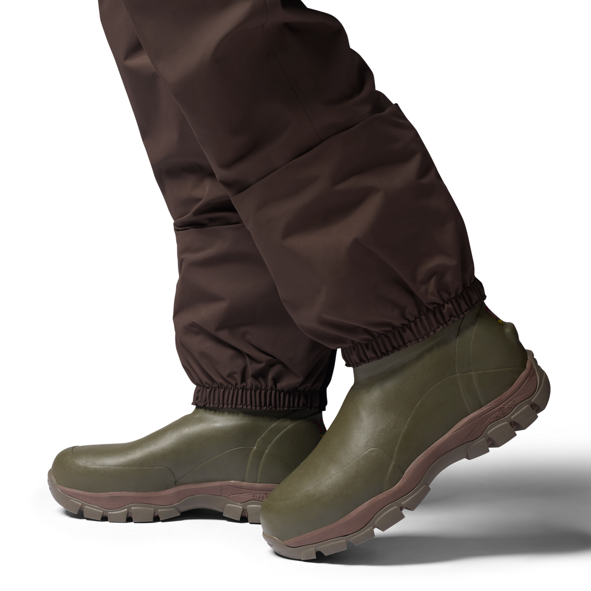 2S Wading Pant in Brown, on model #brown