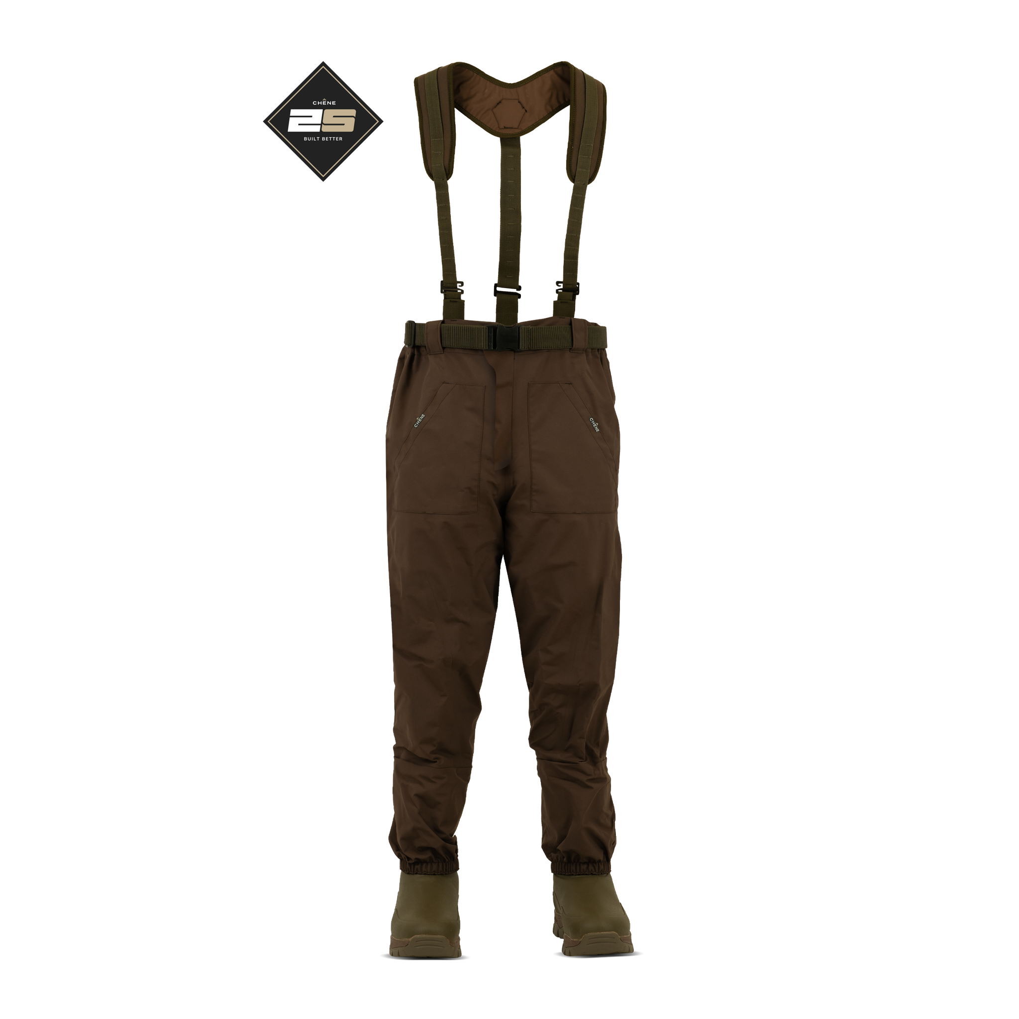 パンツ engineered garments waders tweed brown S Engineered