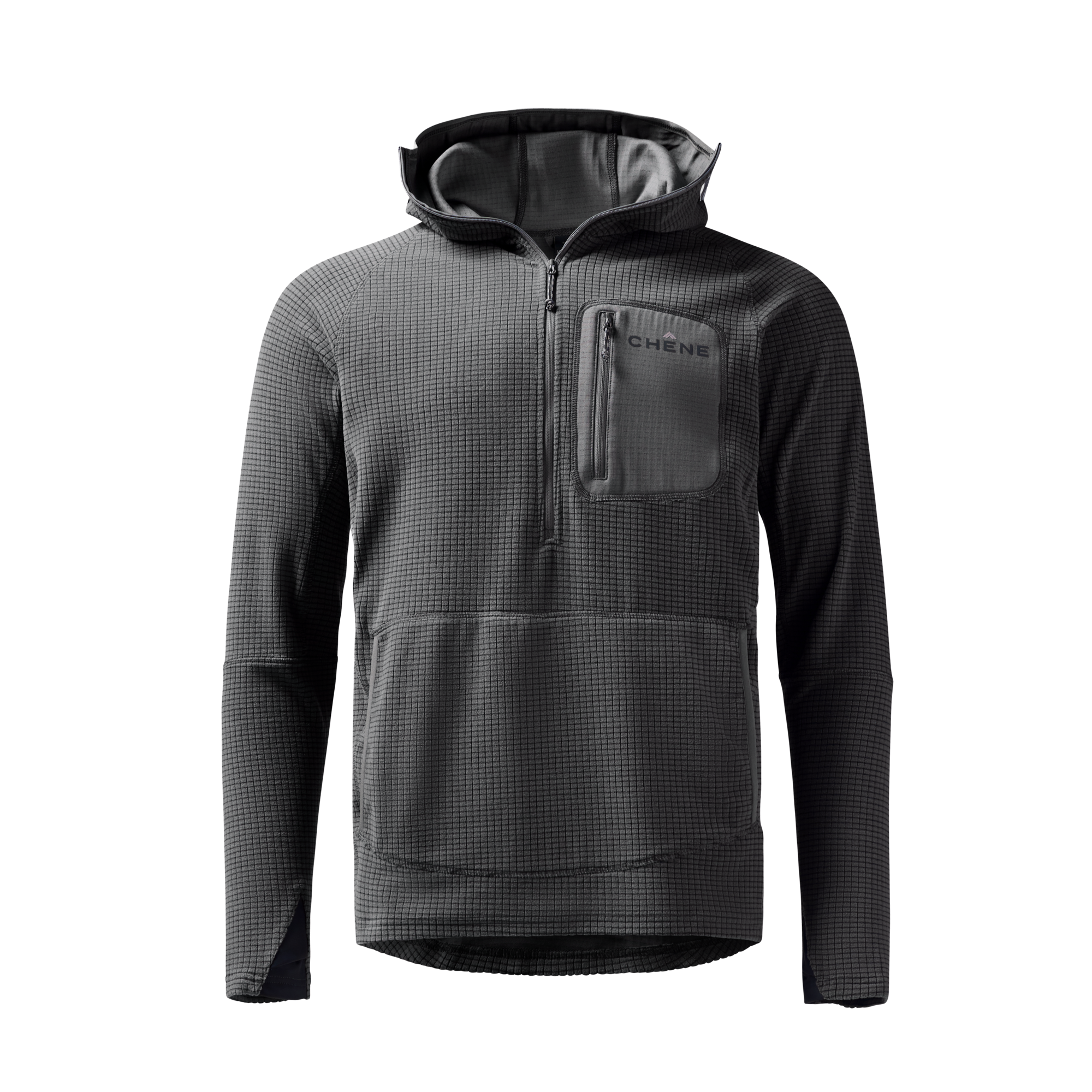 1/2 Zip With Hood | Technical Hoodie | Chêne Gear®