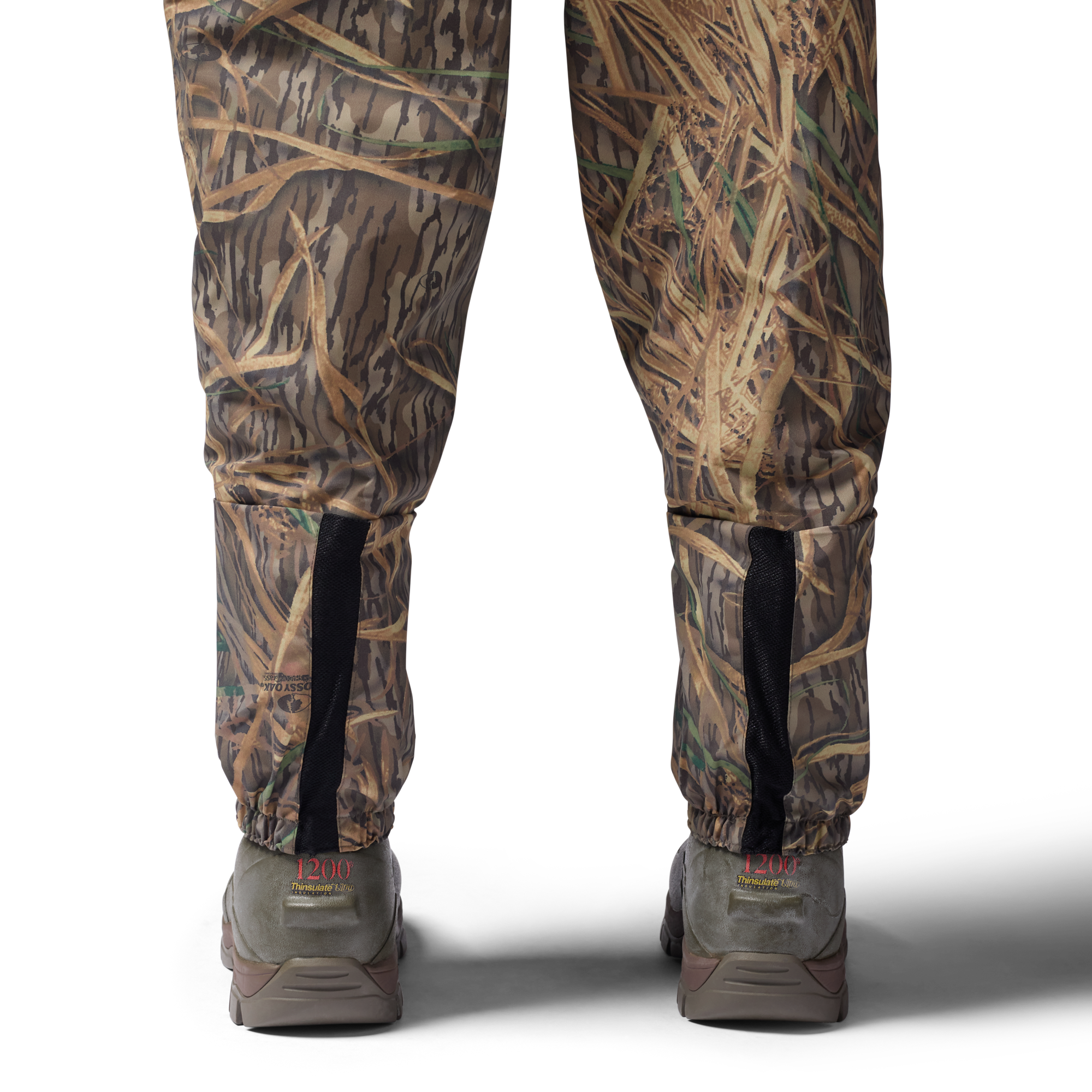Mossy Oak Original Shadow Grass 2S Wader in Mossy Oak Original Shadow Grass, on model #mossy_oak_original_shadow_grass