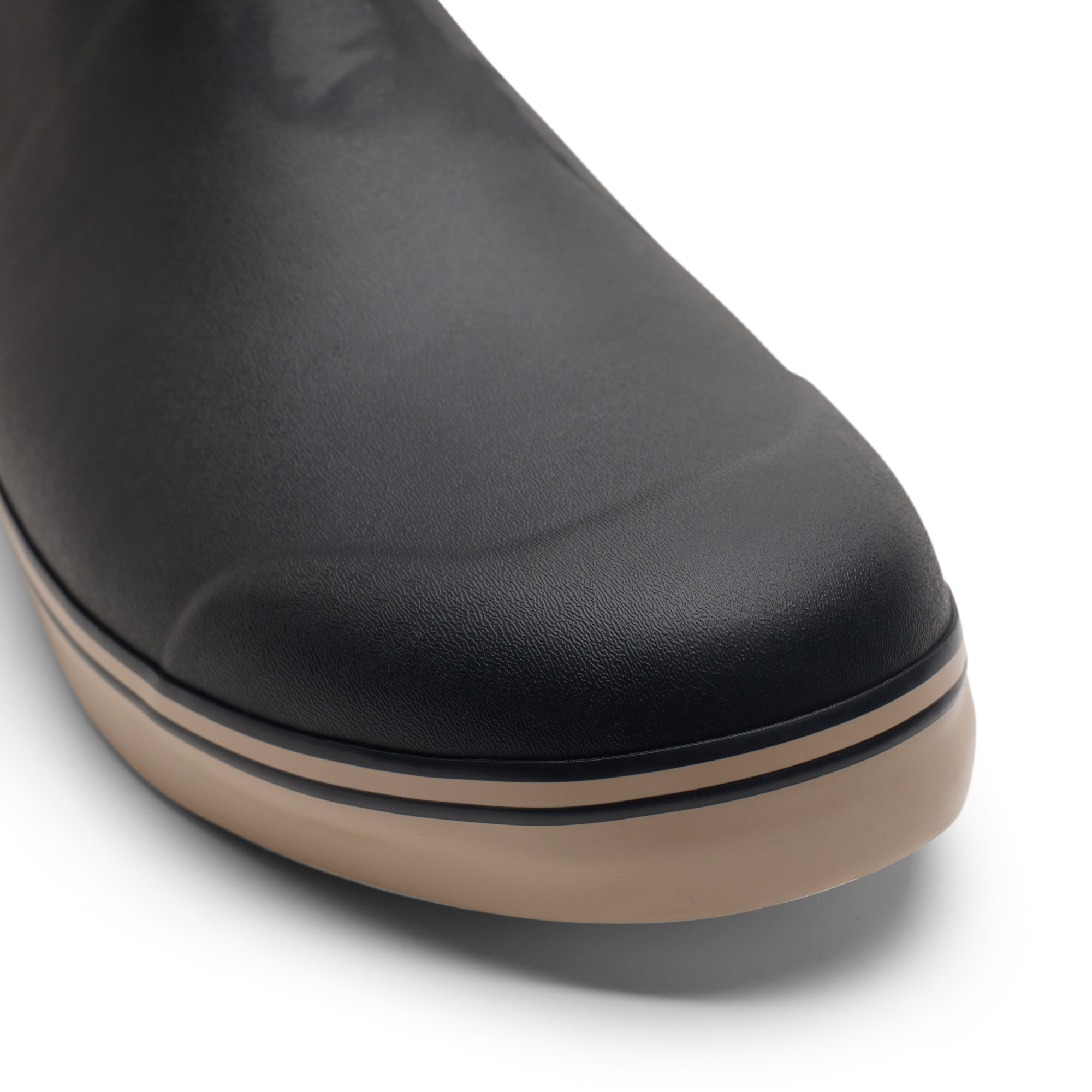 Scout Deck Boot in Black / Tan, product #black_/_tan
