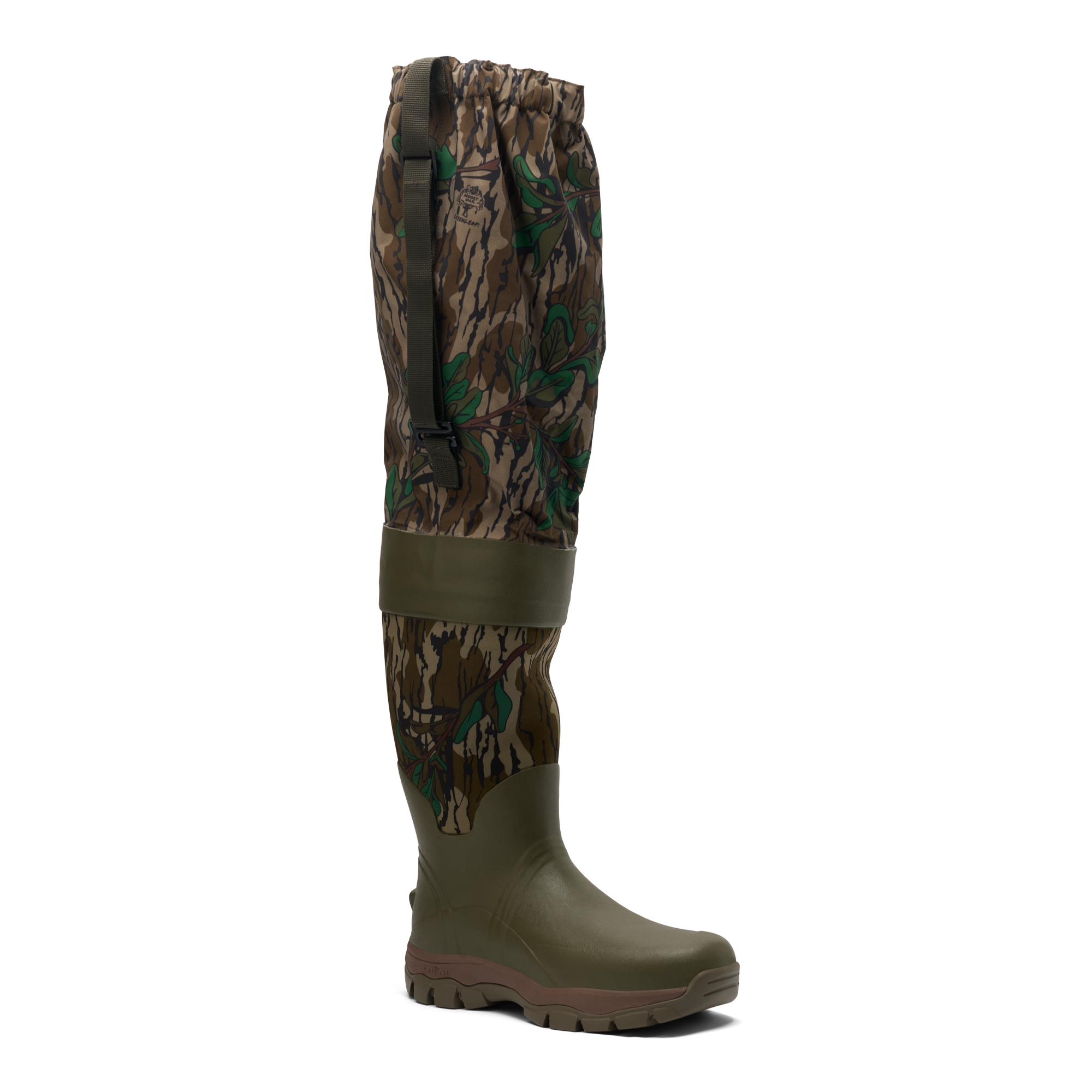 Floodline Slough Boot in Mossy Oak Original Greenleaf, product #mossy_oak_original_greenleaf