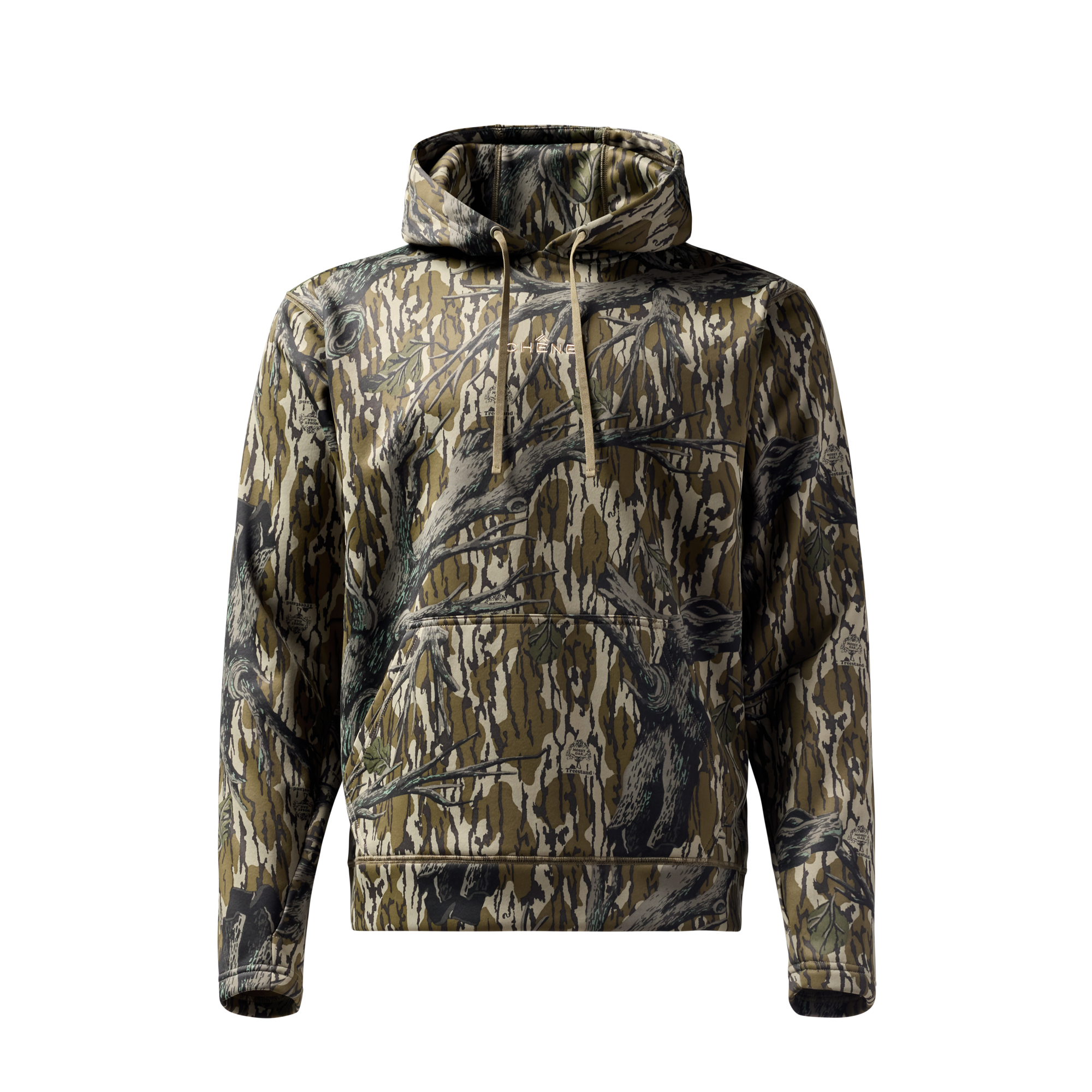 Crossover Hoodie in Mossy Oak Original Treestand, front view #mossy_oak_original_treestand