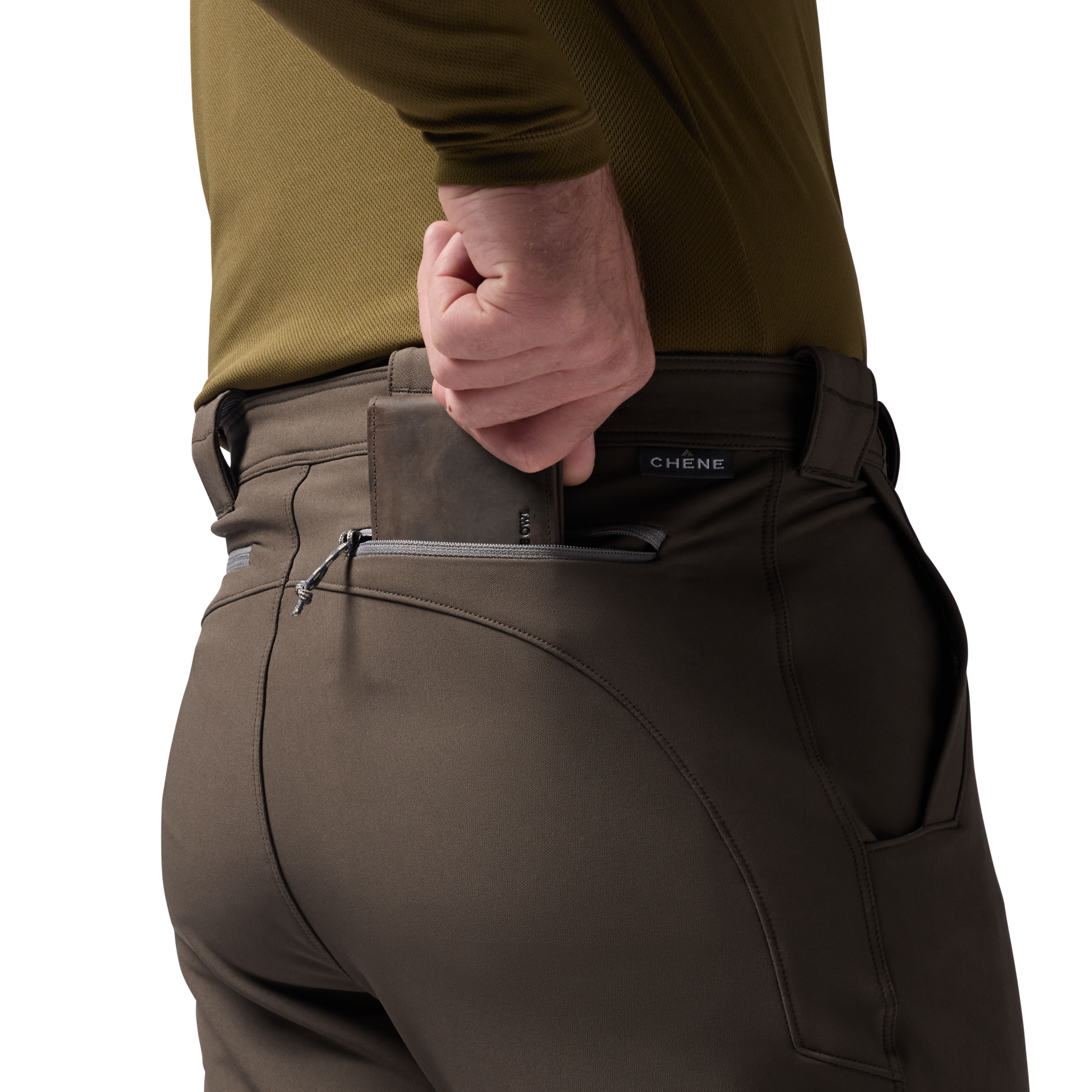 Field Pant in Tarmac, on model #tarmac