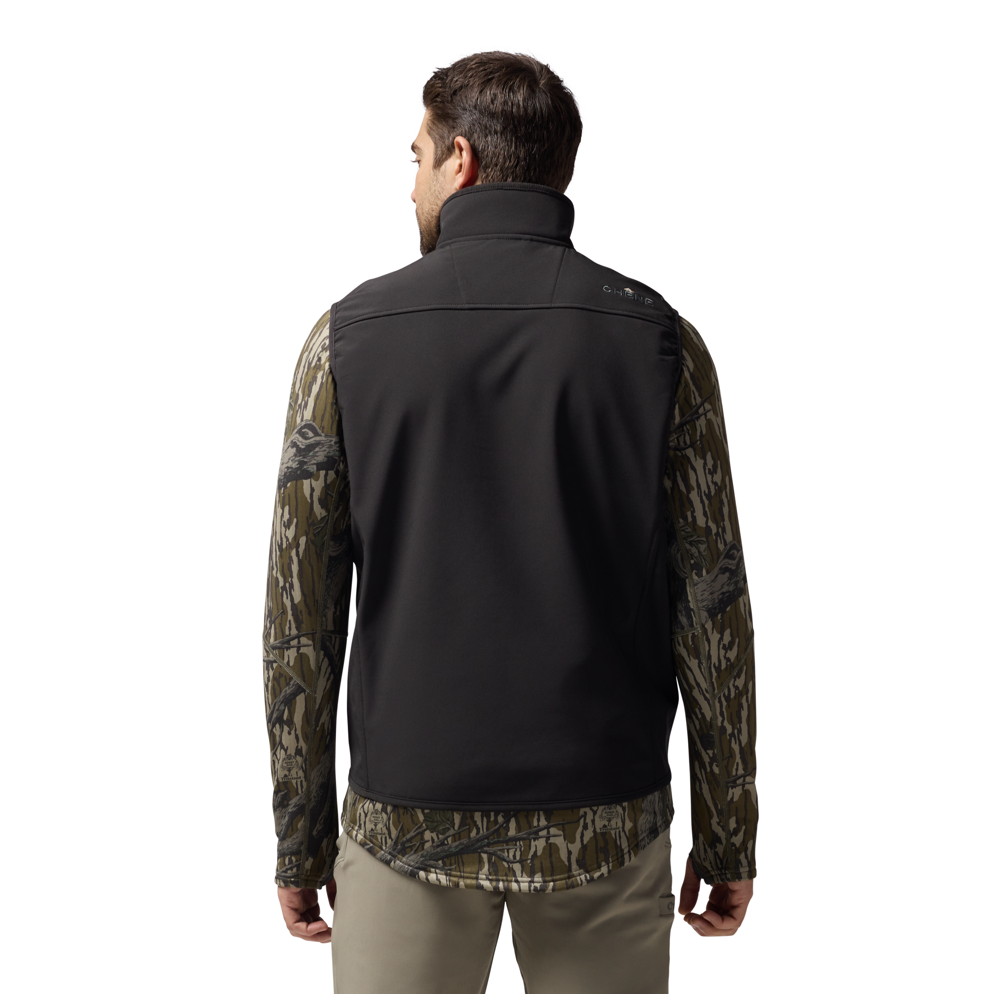 Scout Vest in Black, on model #black