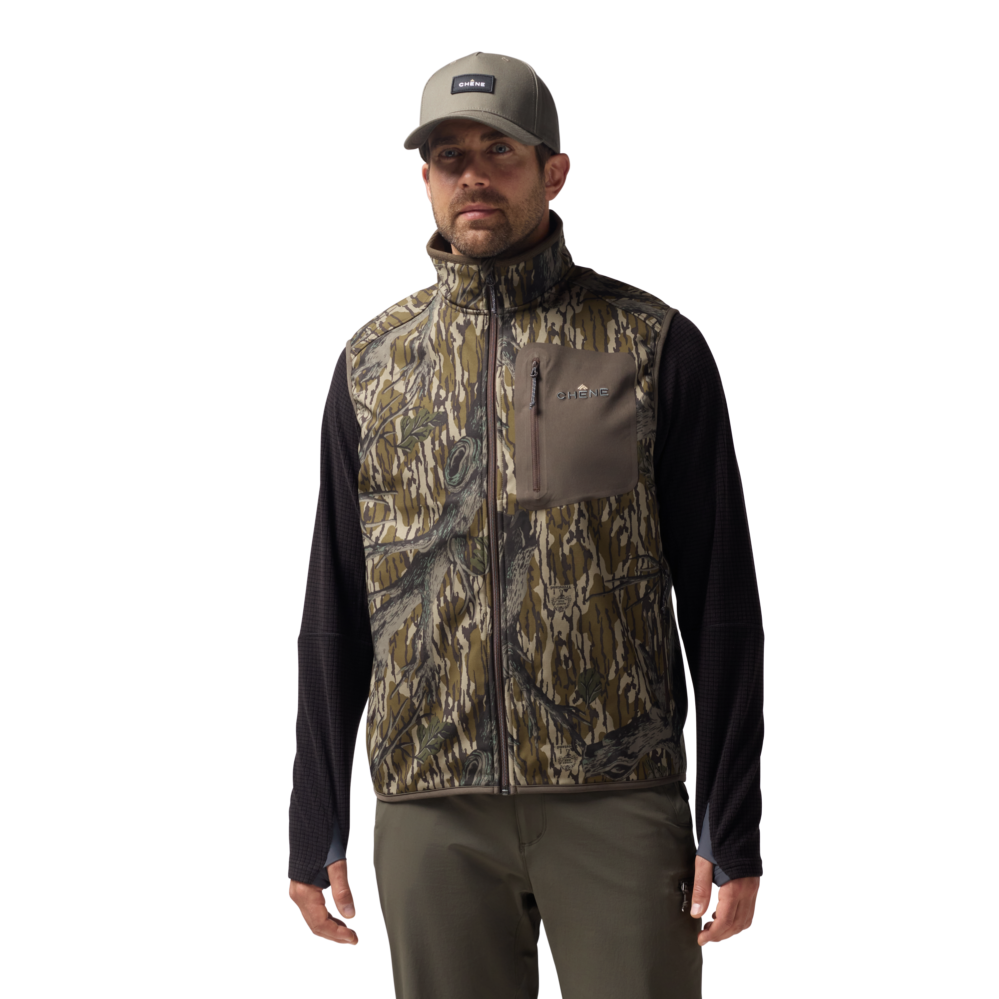 Scout Vest in Mossy Oak Original Treestand, on model #mossy_oak_original_treestand