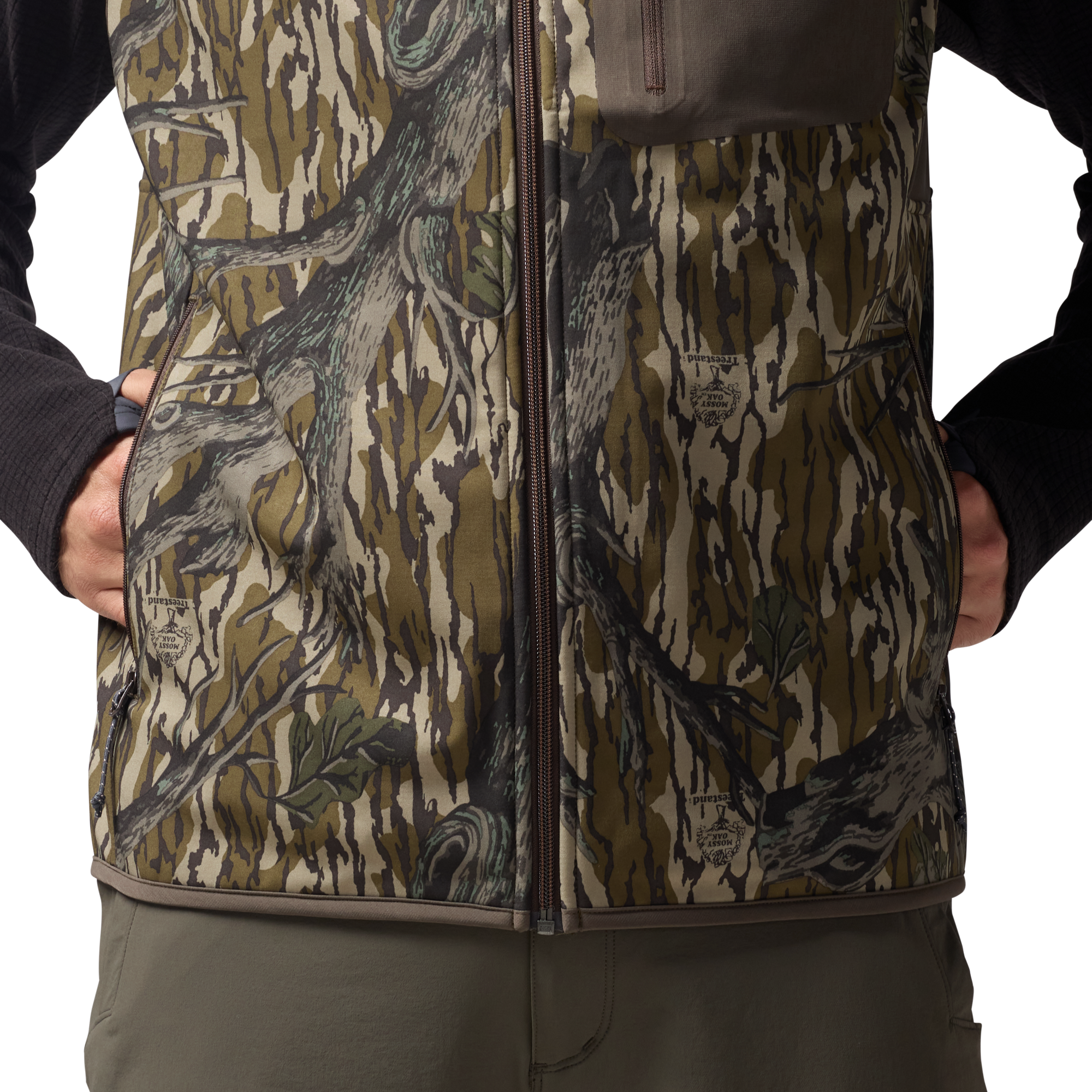 Scout Vest in Mossy Oak Original Treestand, on model #mossy_oak_original_treestand