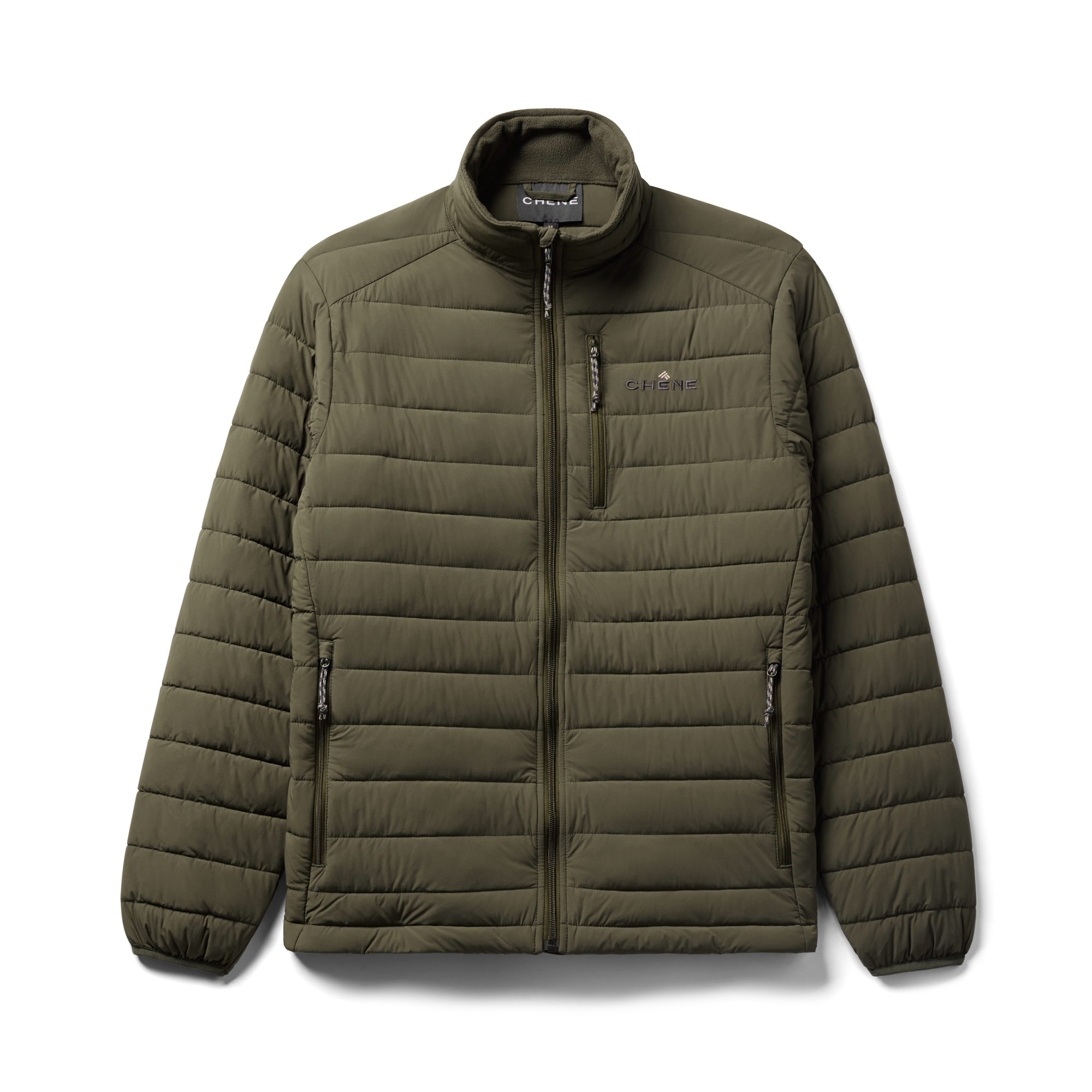 Camp Jacket in Olive, flat lay #olive