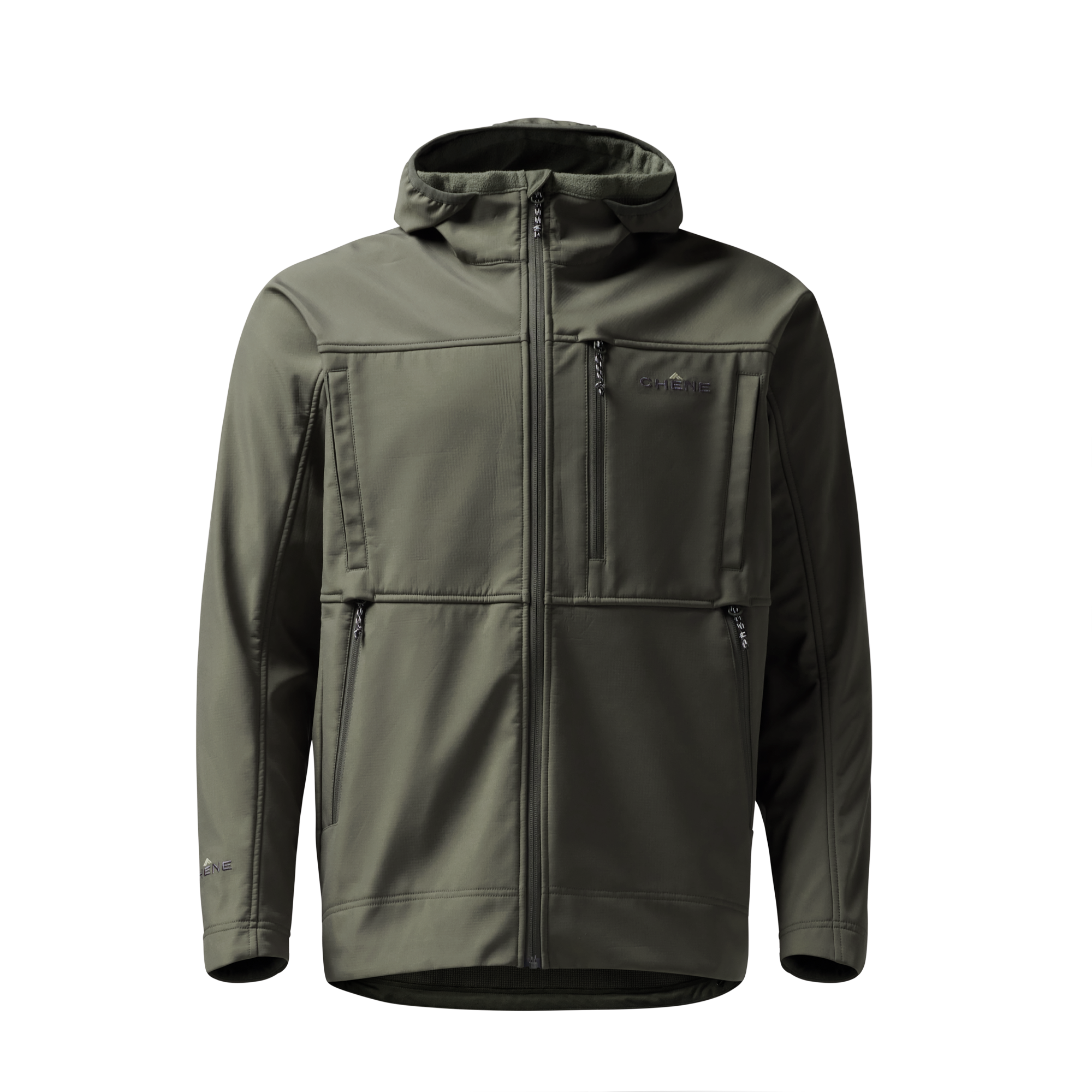 Scout Jacket in Cypress, front view #cypress