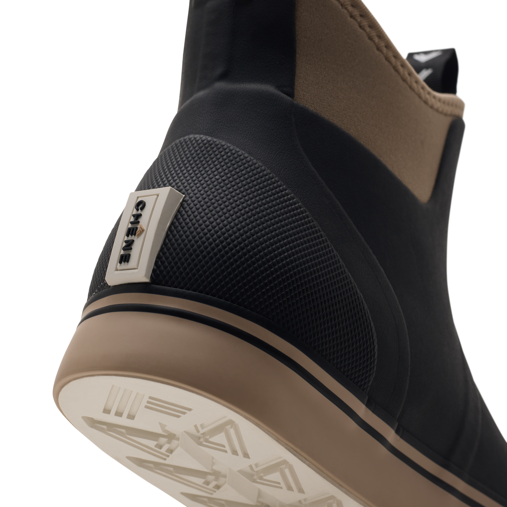 Women's Sherpa Fleece Scout Boot in Black / Tan, product #black_/_tan