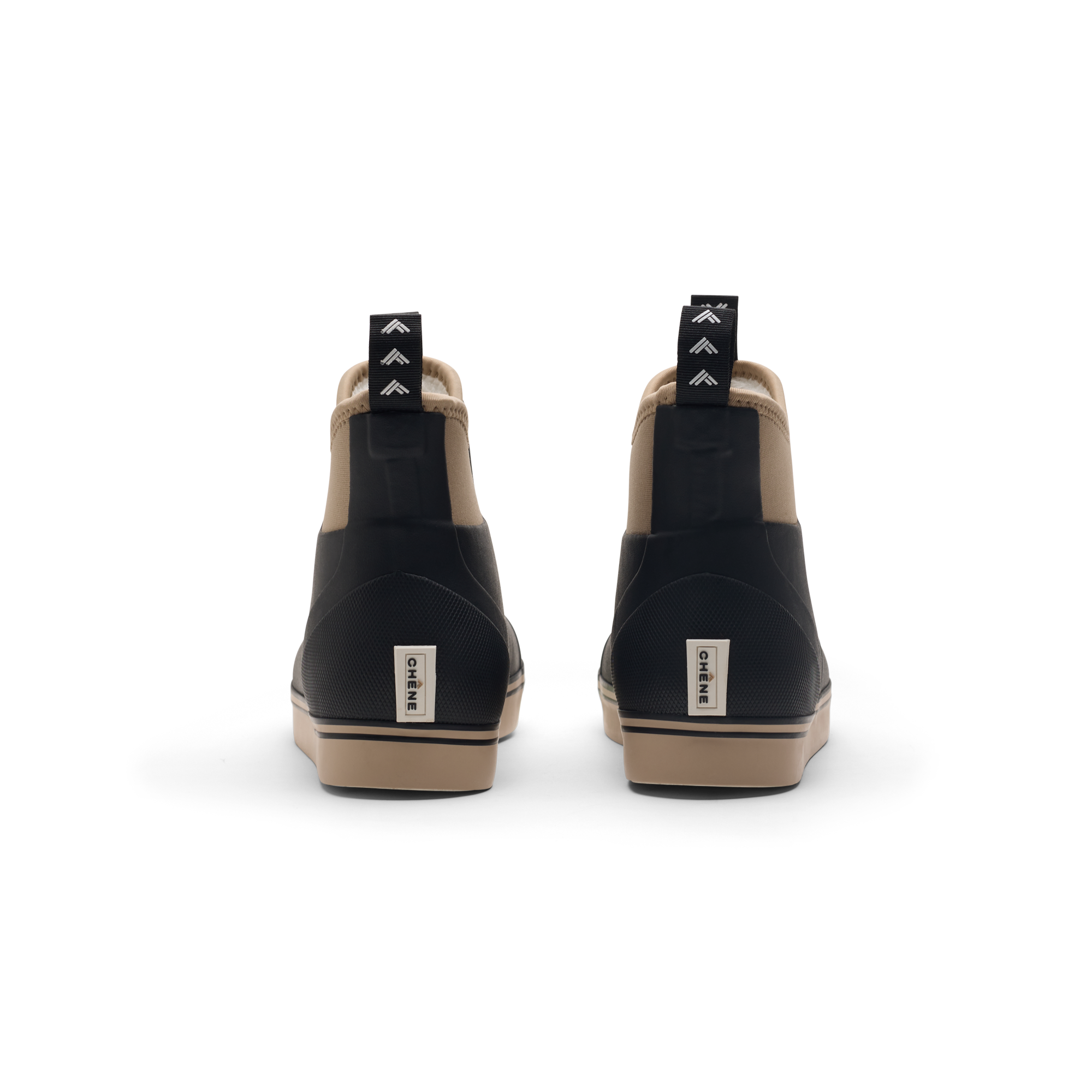 Women's Sherpa Fleece Scout Boot in Black / Tan, product #black_/_tan