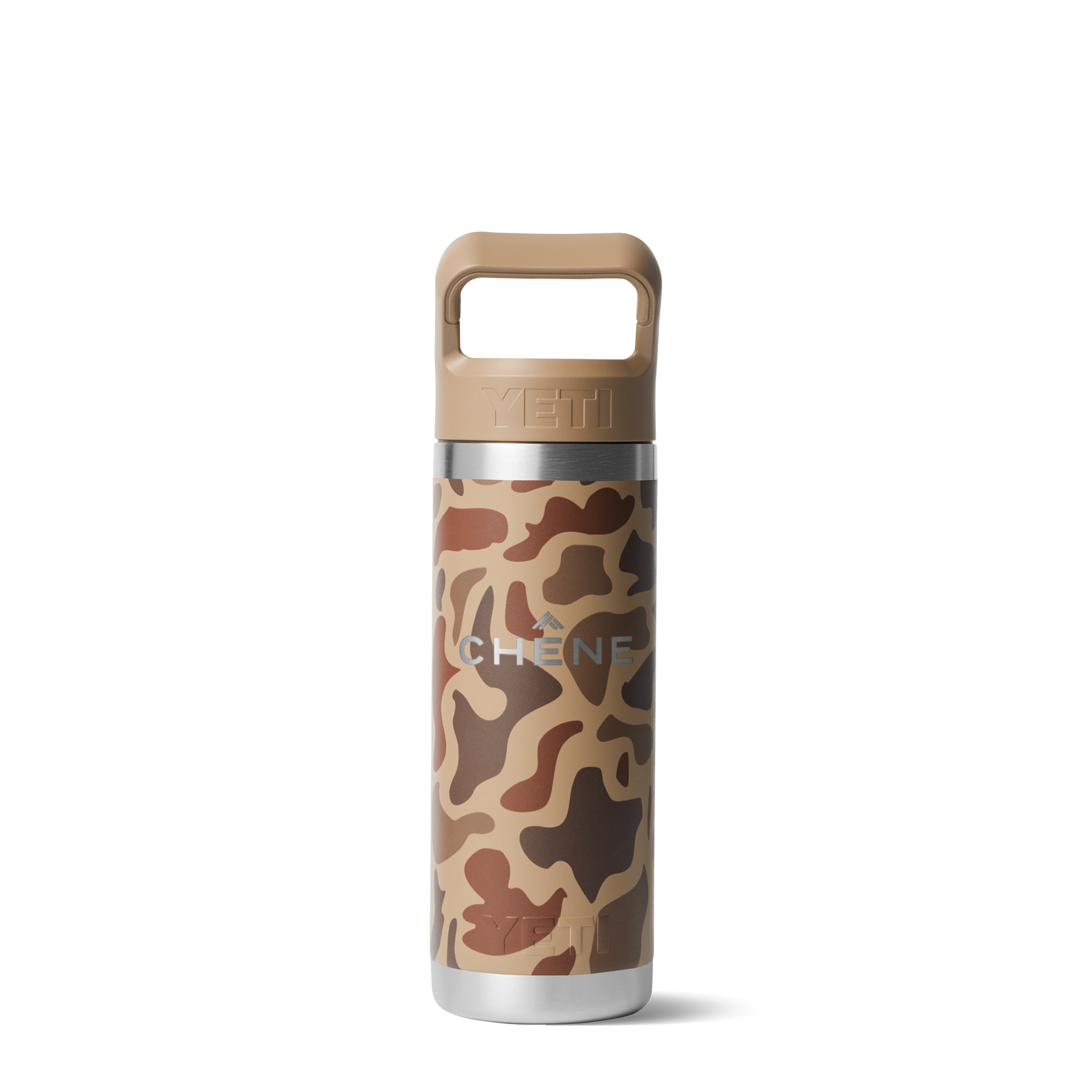 Custom YETI Rambler 18 oz. Water Bottle with Straw Cap