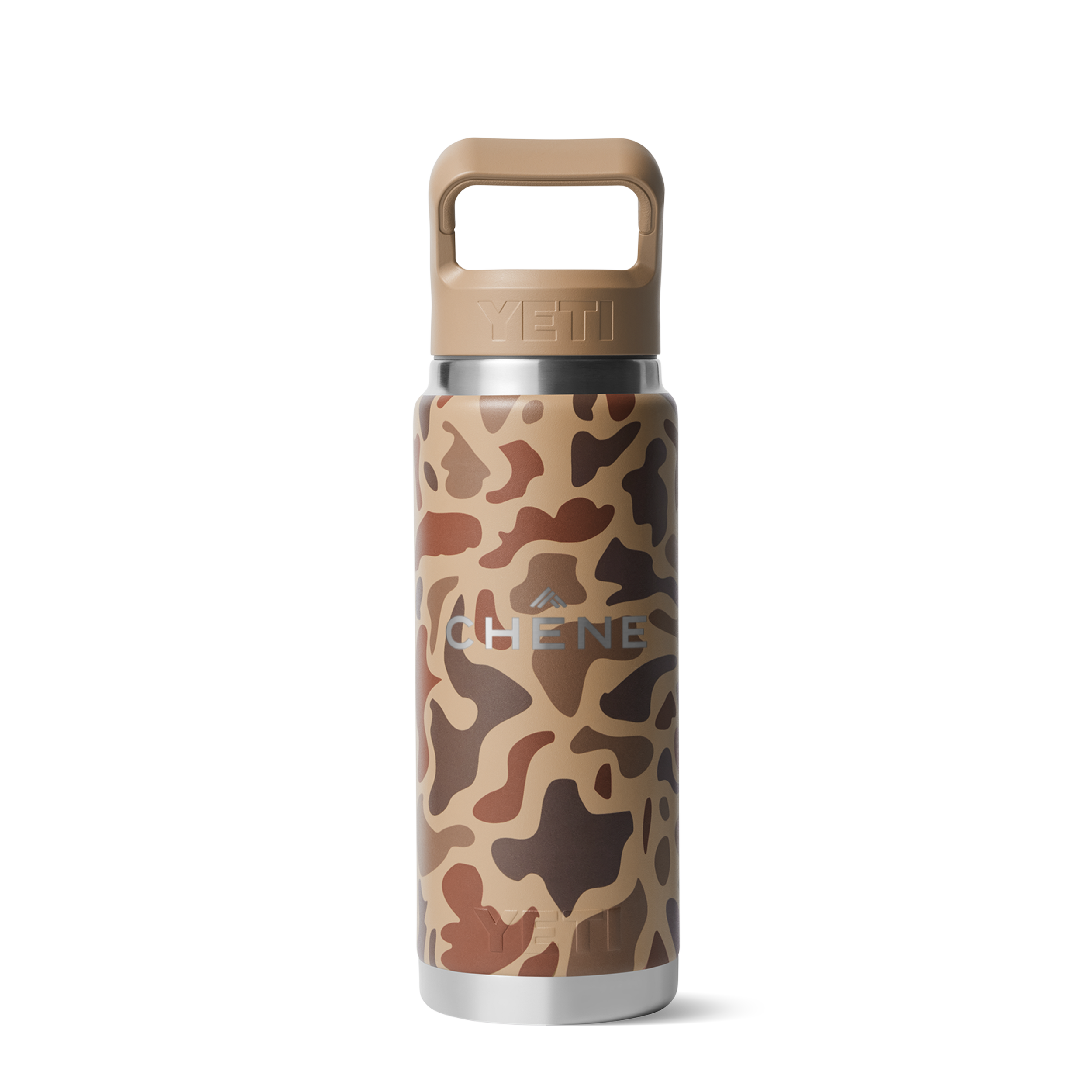 Custom YETI Rambler 26 oz. Water Bottle with Straw Cap