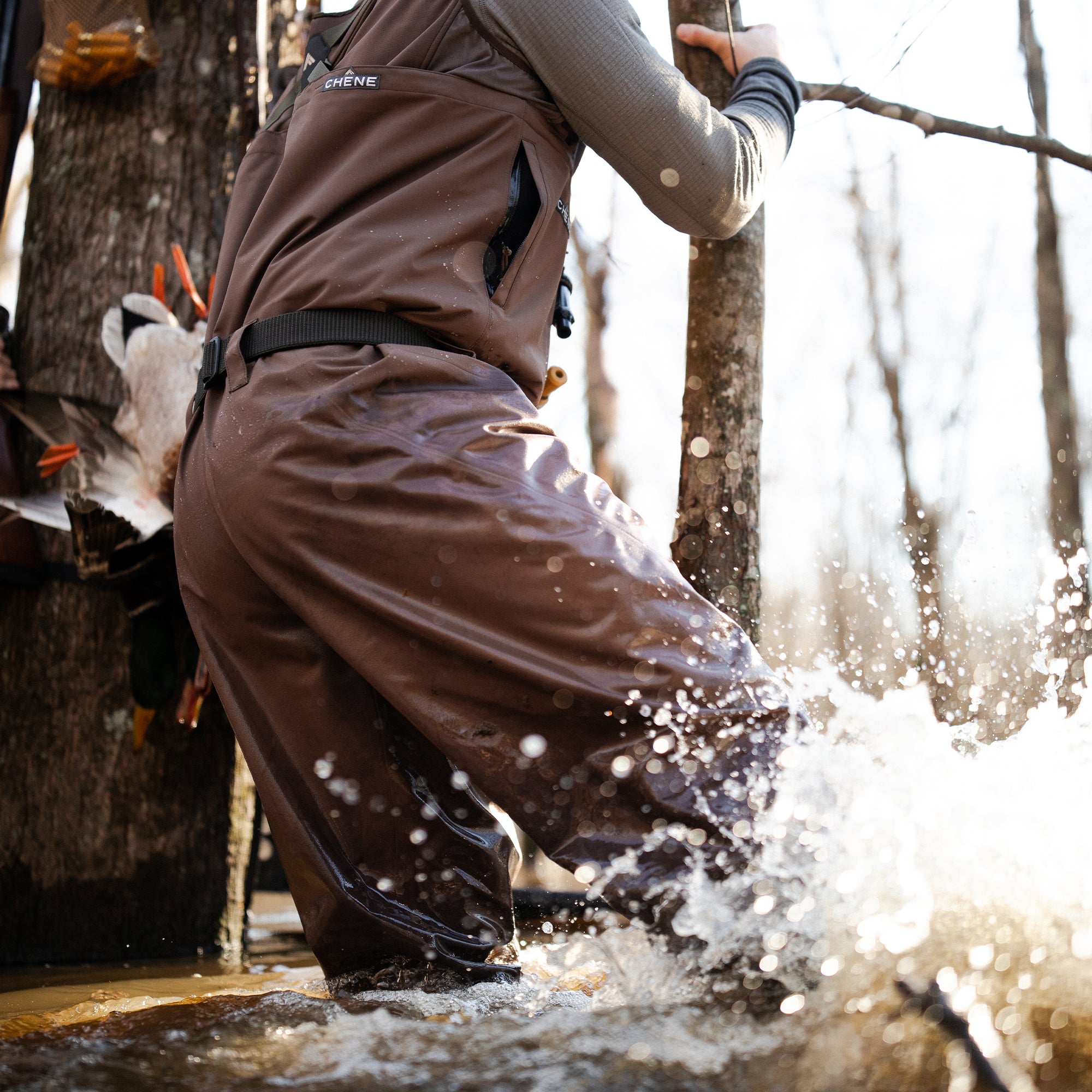Chêne Gear Solid Brown Waders