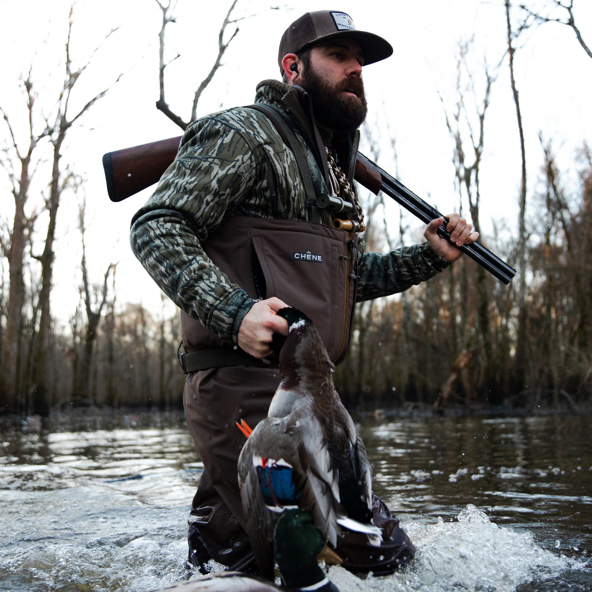 Chêne Gear Solid Brown Waders
