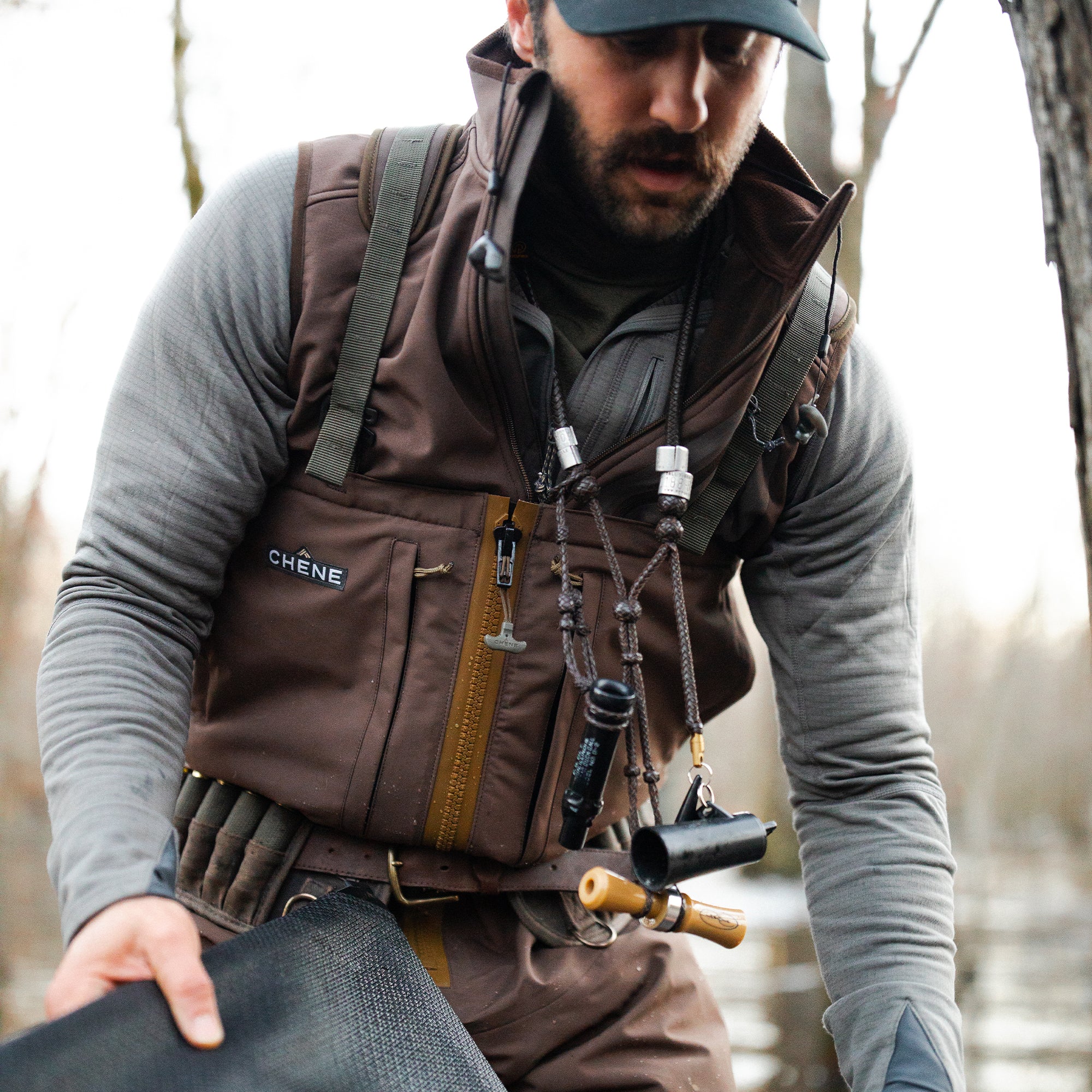 Chêne Gear Solid Brown Waders