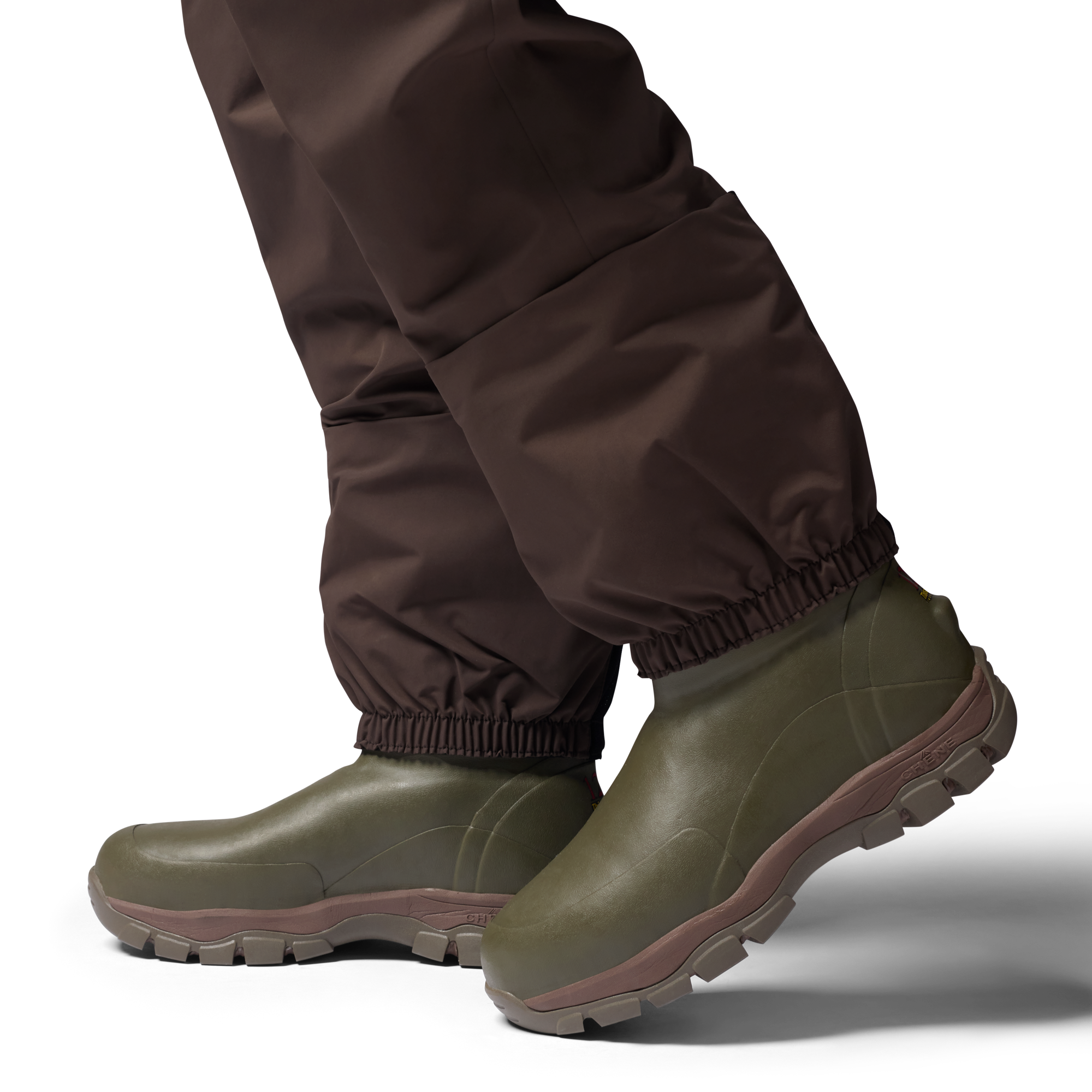 2S Wading Pant in Brown, on model #brown