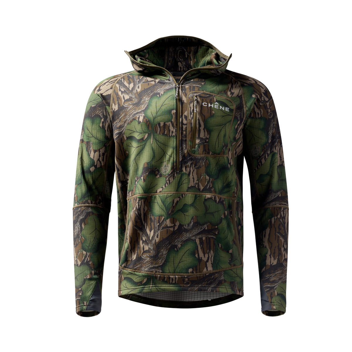 1/2 Zip With Hood | Technical Hoodie | Chêne Gear®