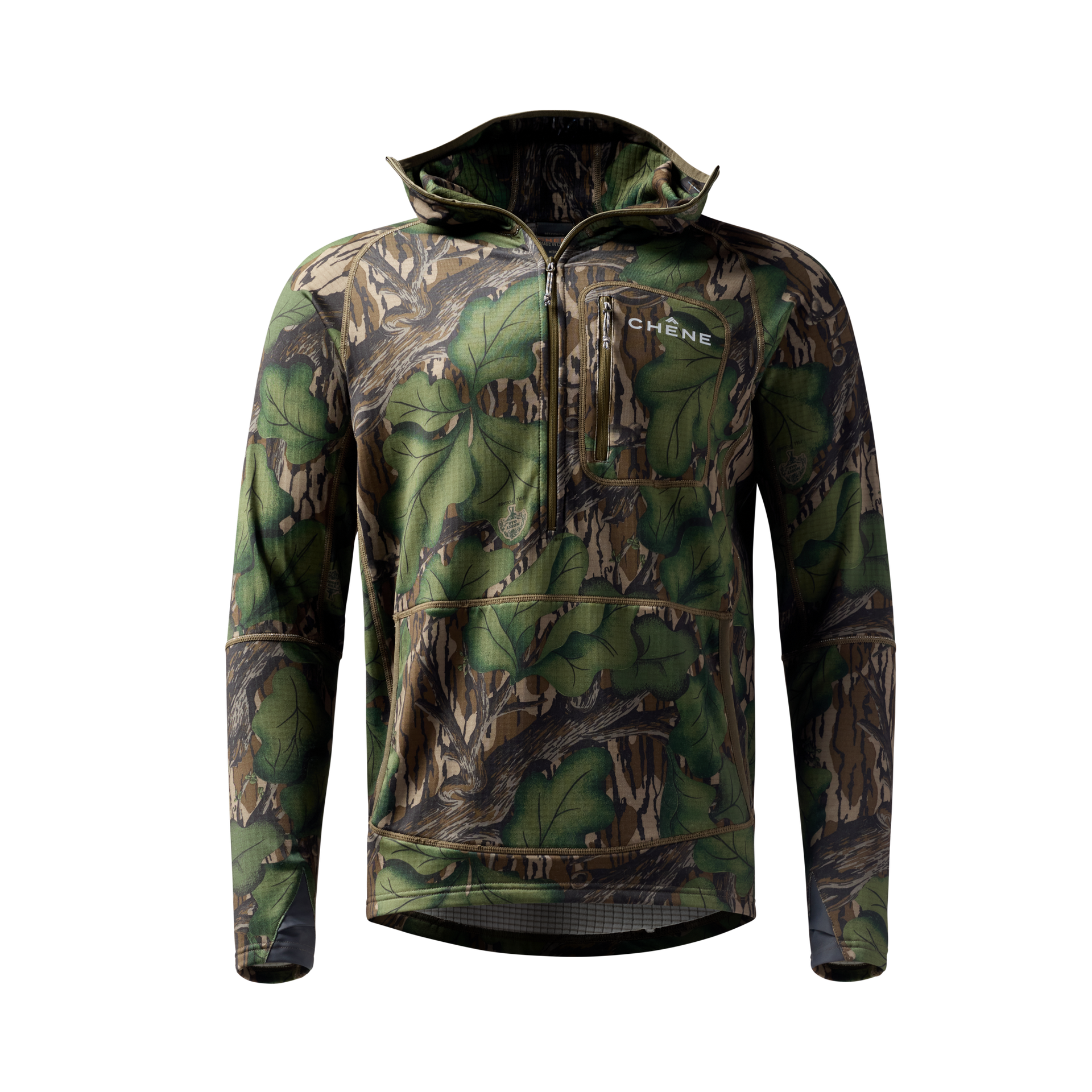 1/2 Zip With Hood | Technical Hoodie | Chêne Gear®