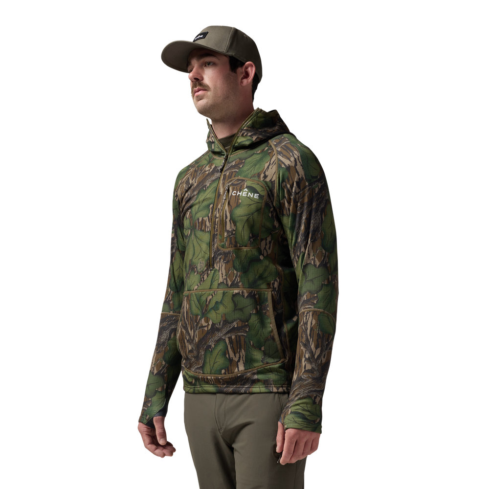 1/2 Zip With Hood | Technical Hoodie | Chêne Gear®