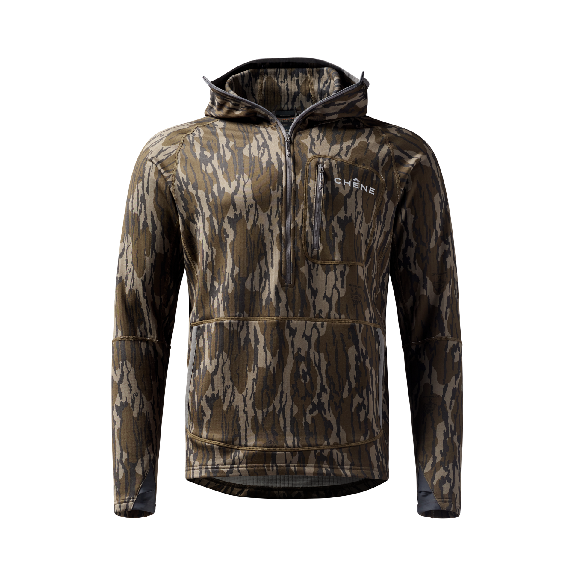 1/2 Zip With Hood | Technical Hoodie | Chêne Gear®