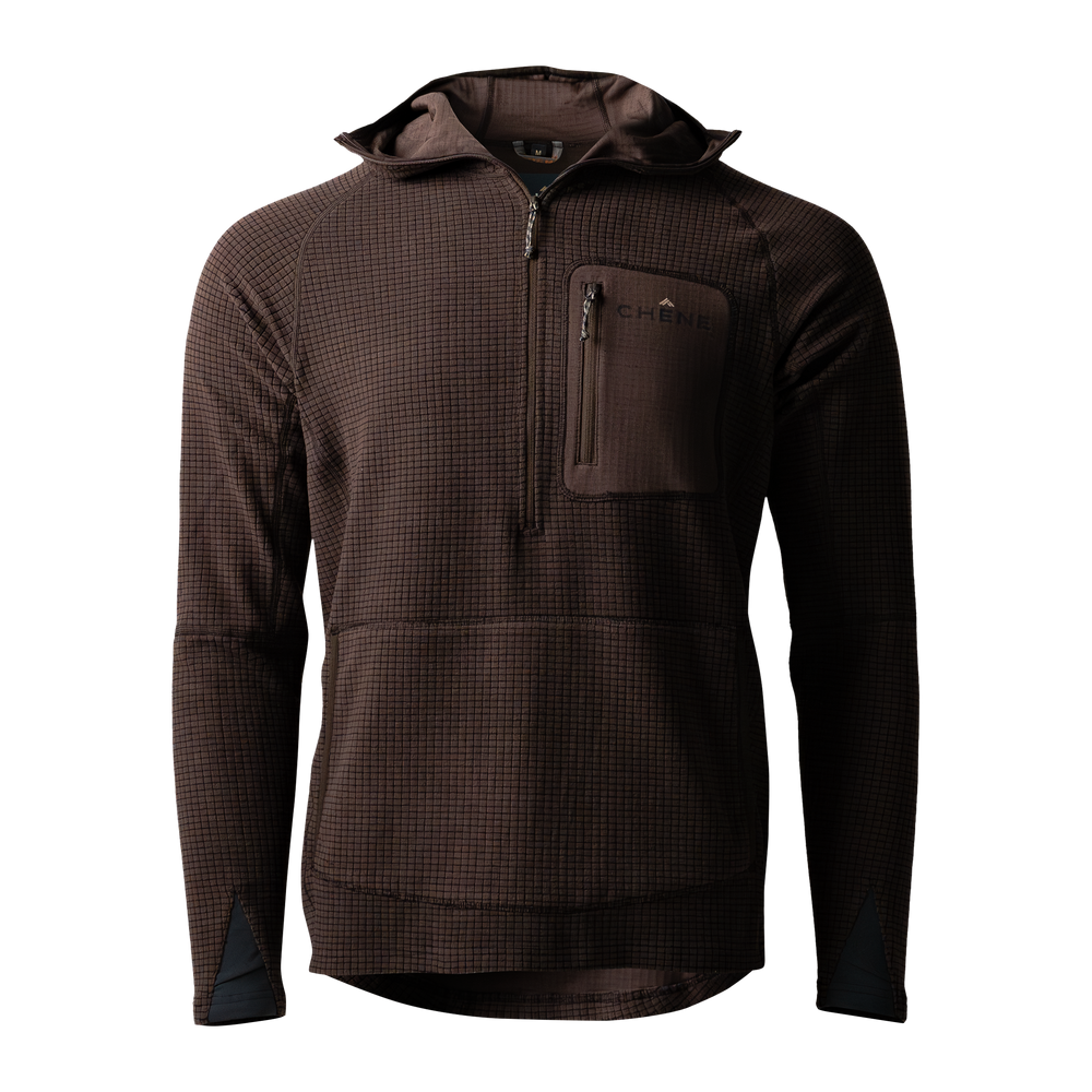 1/2 Zip With Hood | Technical Hoodie | Chêne Gear®