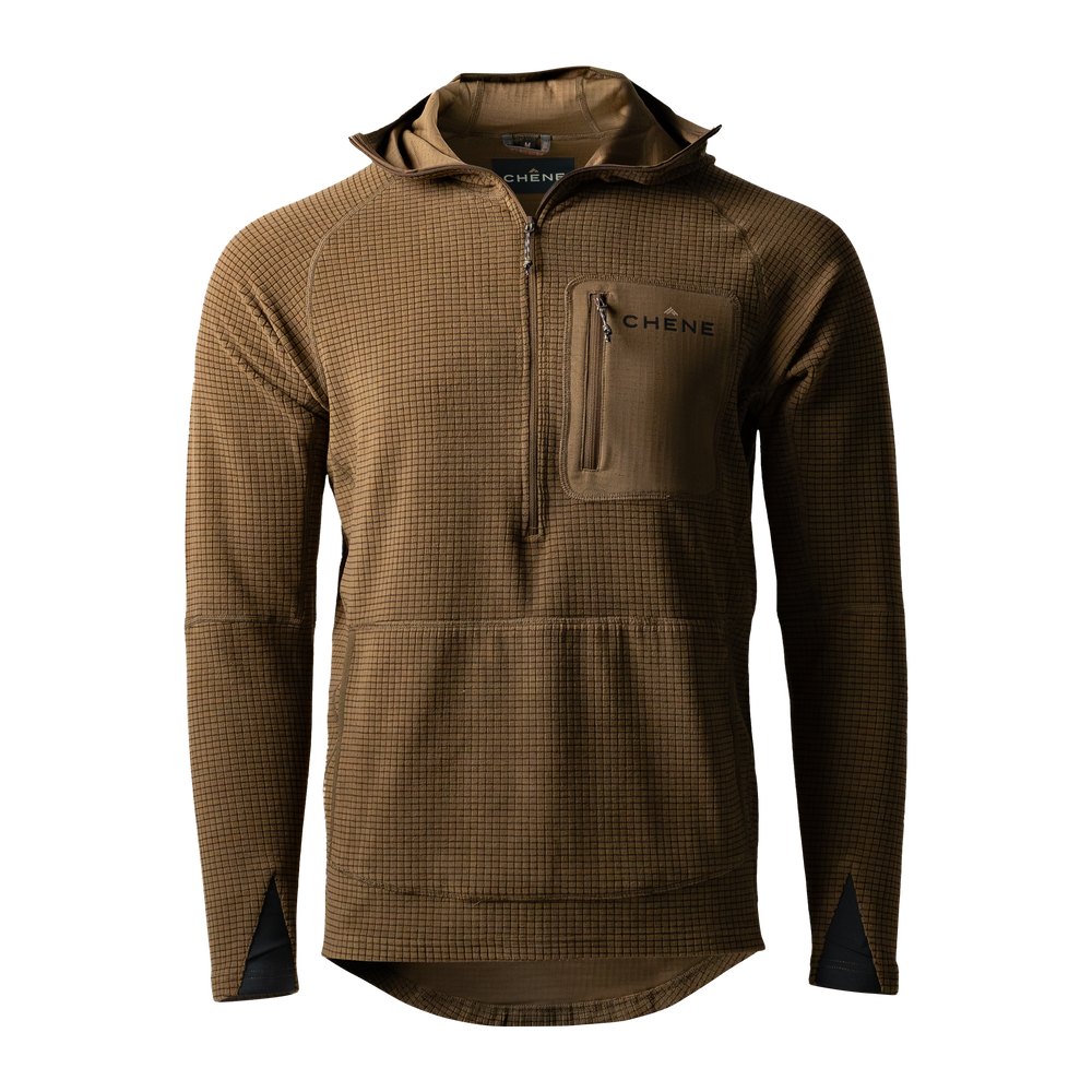 1/2 Zip With Hood | Technical Hoodie | Chêne Gear®