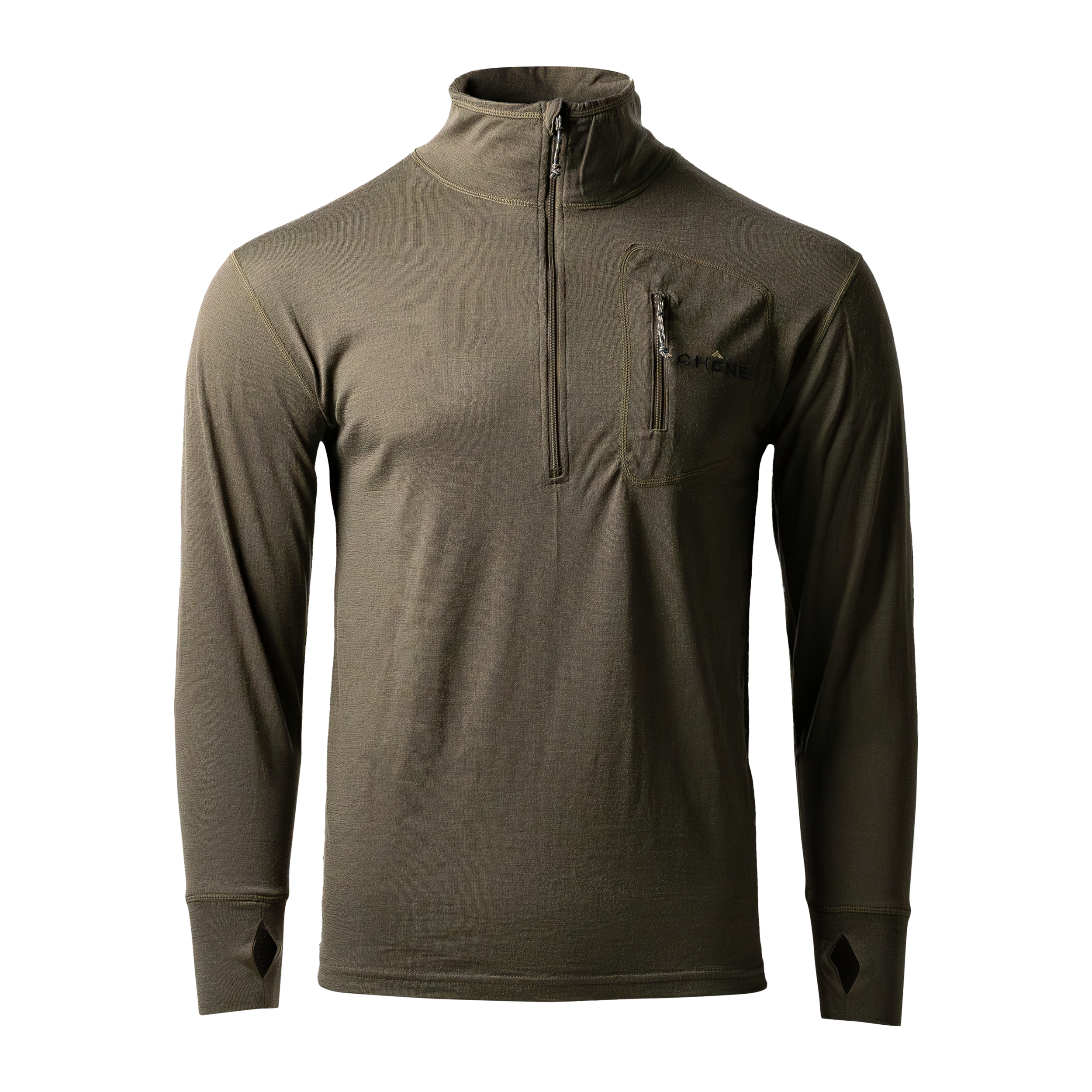 Merino Quarter Zip