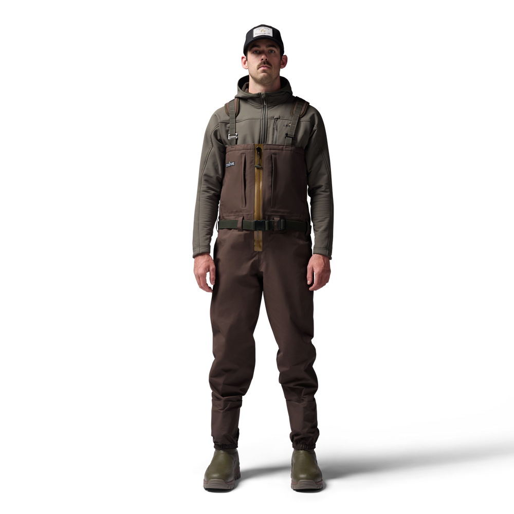 2S Wader | Brown Waders for Duck Hunting | Chêne Gear®