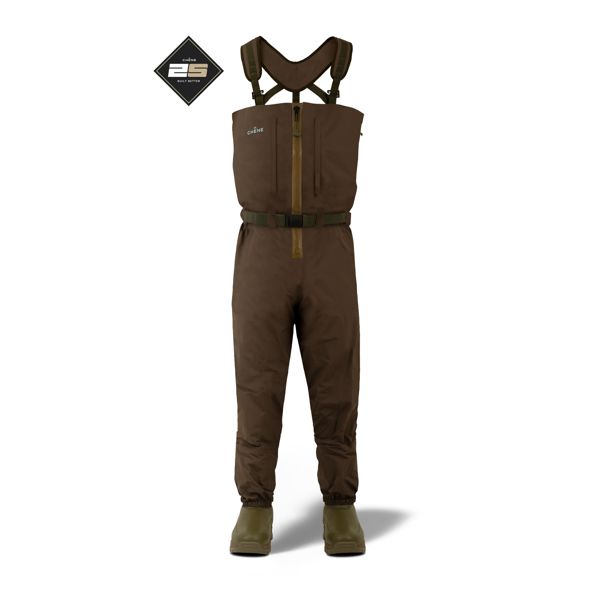 2S Wader | Brown Waders for Duck Hunting | Chêne Gear®