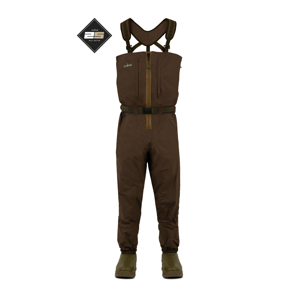 2S Wader Brown Waders for Duck Hunting Chêne Gear®