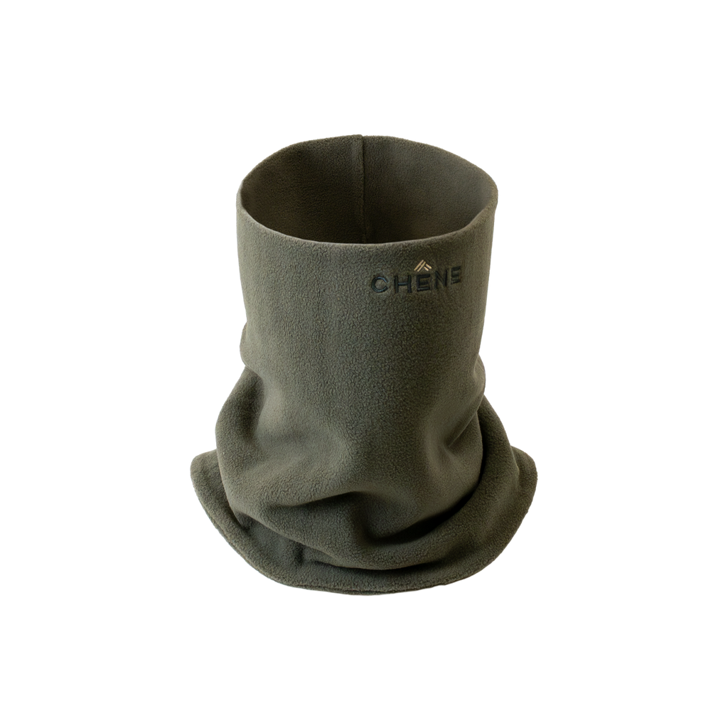 新品｜AND WANDER｜FLEECE NECK WARMER｜KHAKI Duck Hunting Neck Gaiter | Fleece Neck Gaiter | Chêne Gear®