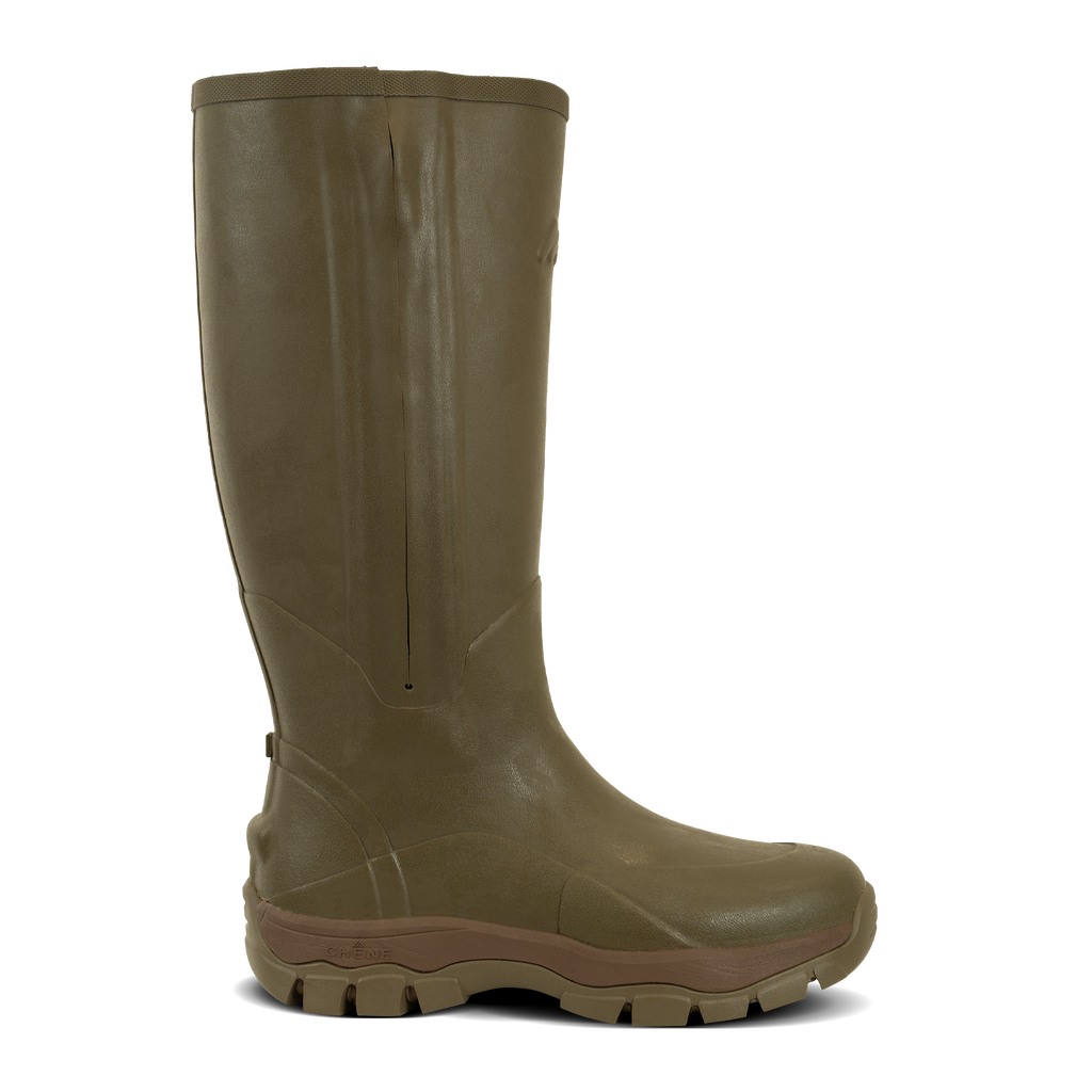 Zippered Knee Boot Chene Gear