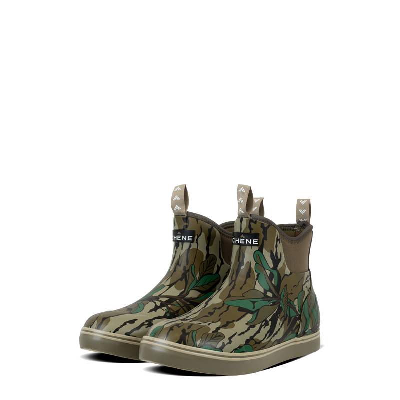 Huk Men's Rogue Wave Camo Mossy Oak Hydro Standards Size 8 Fishing Ankle  Boots