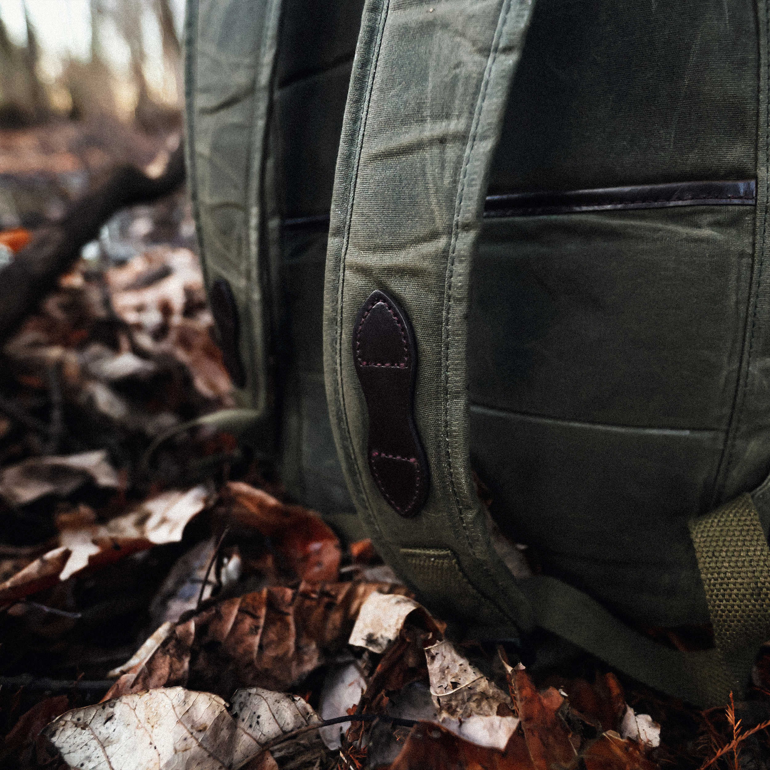 Waxed Canvas Backpack