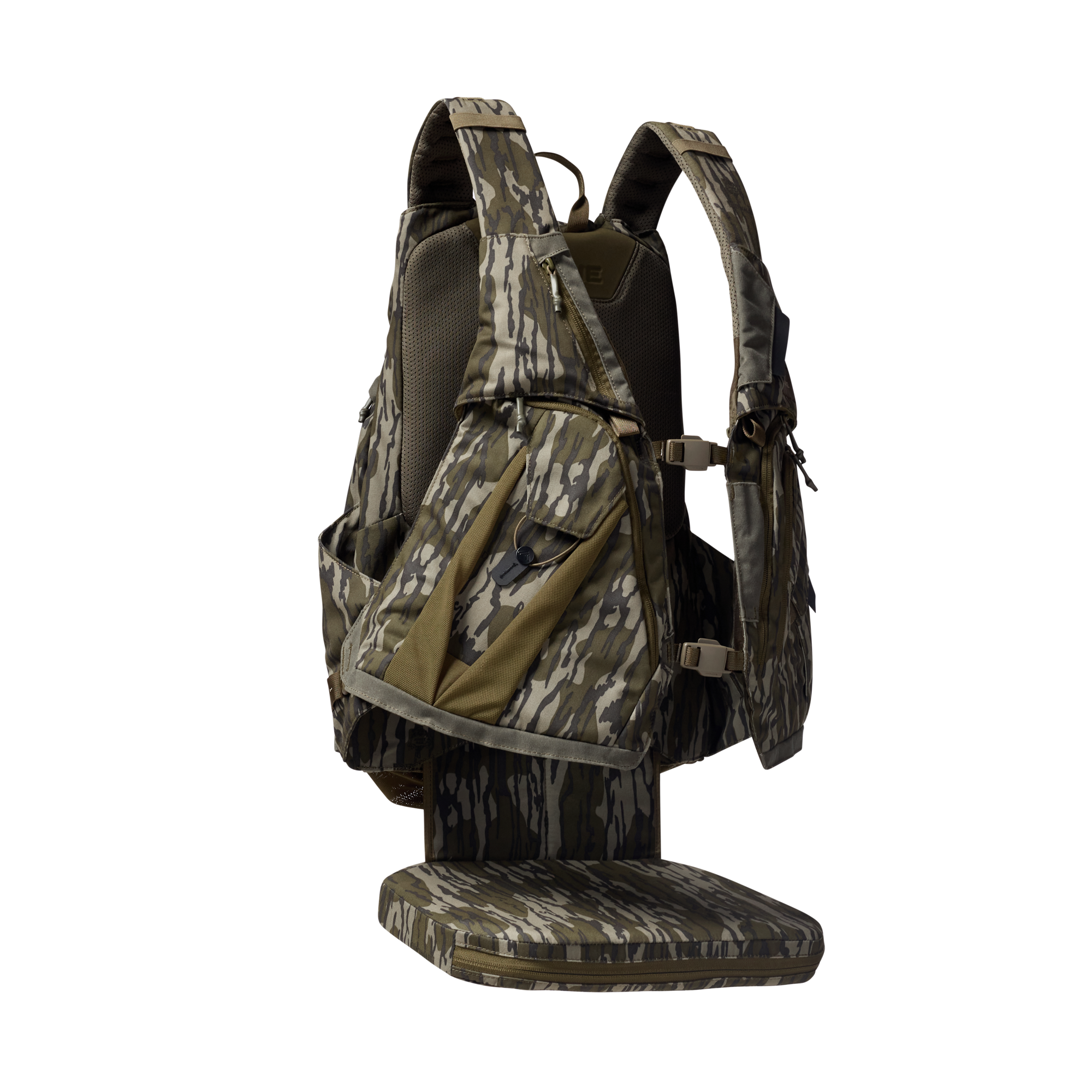Deception Turkey Vest in Mossy Oak Original Bottomland, front view #mossy_oak_original_bottomland
