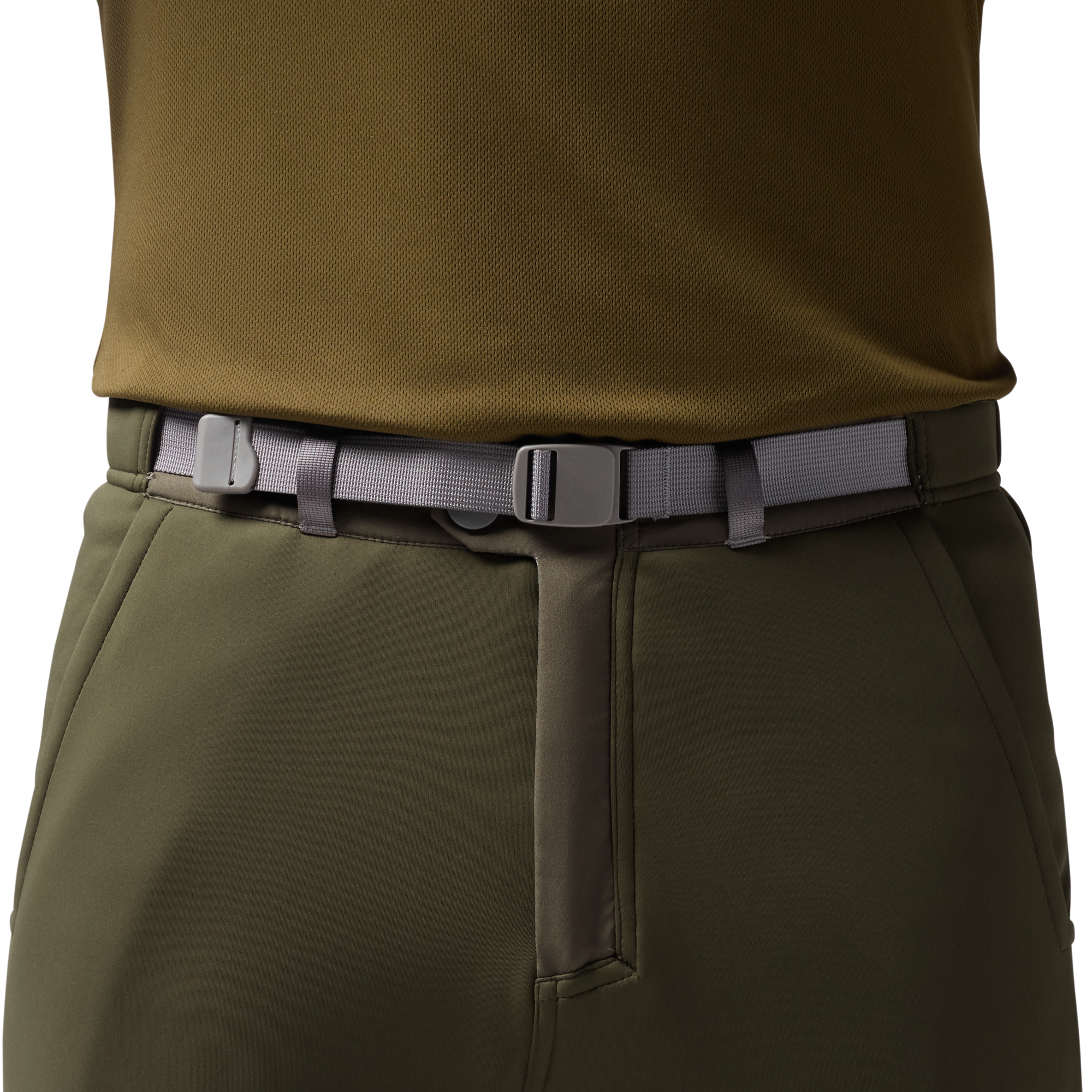 Lightweight Wader Pant in Olive, on model #olive