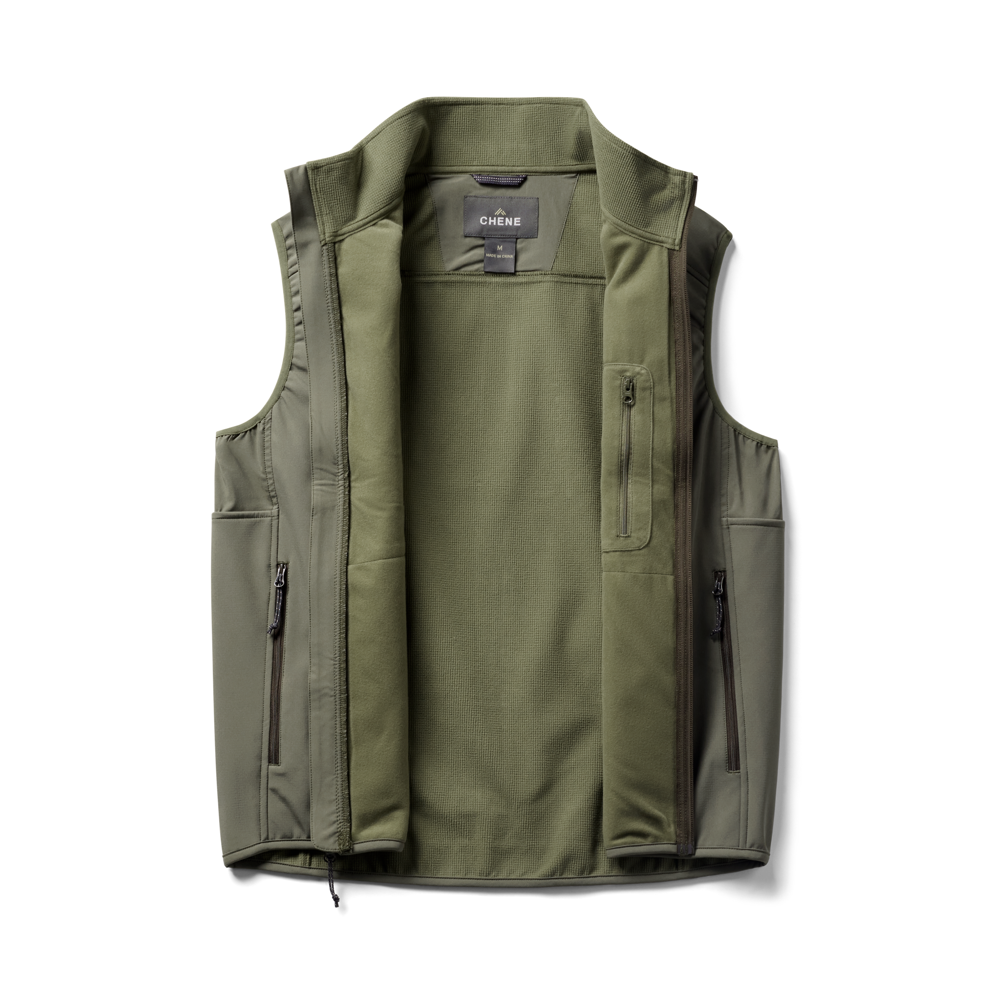 Scout Vest in Sage, flat lay #sage