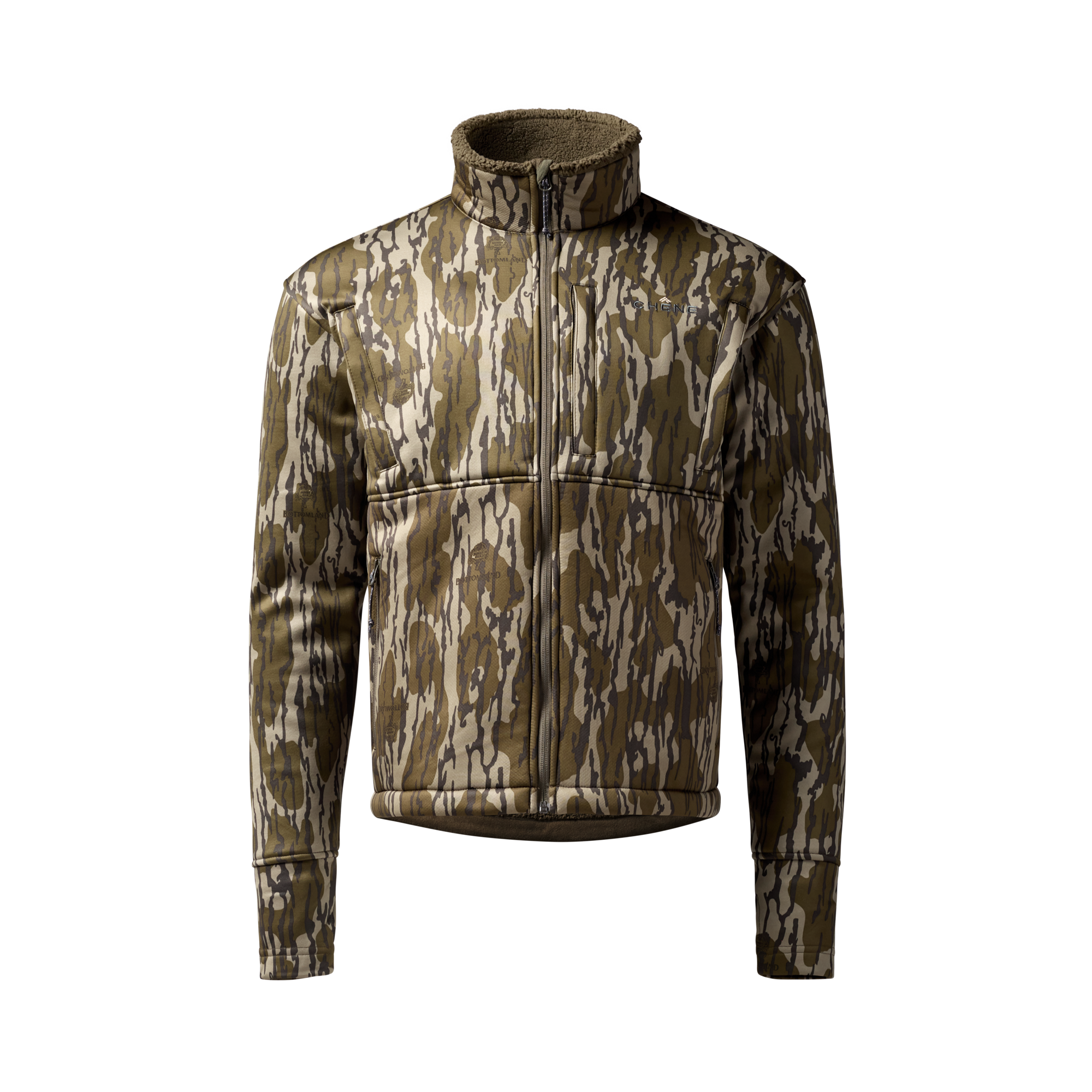 Over/Under Jacket in Mossy Oak Original Bottomland, front view #mossy_oak_original_bottomland
