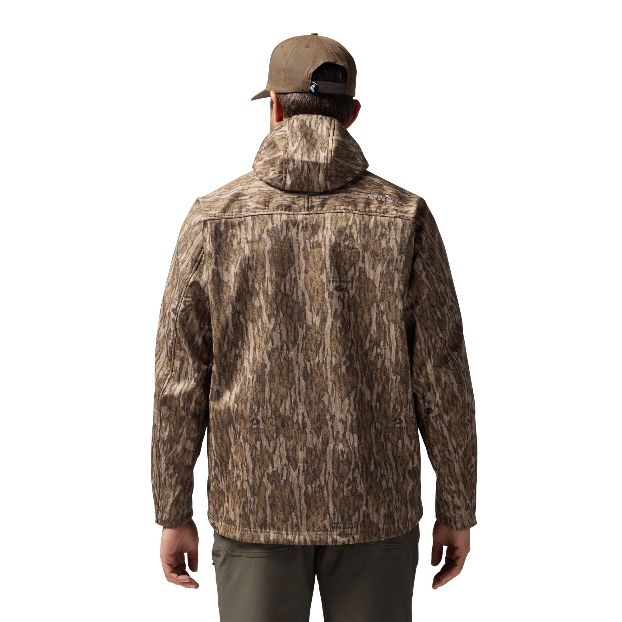 Scout Jacket in Mossy Oak Bottomland, on model #mossy_oak_bottomland