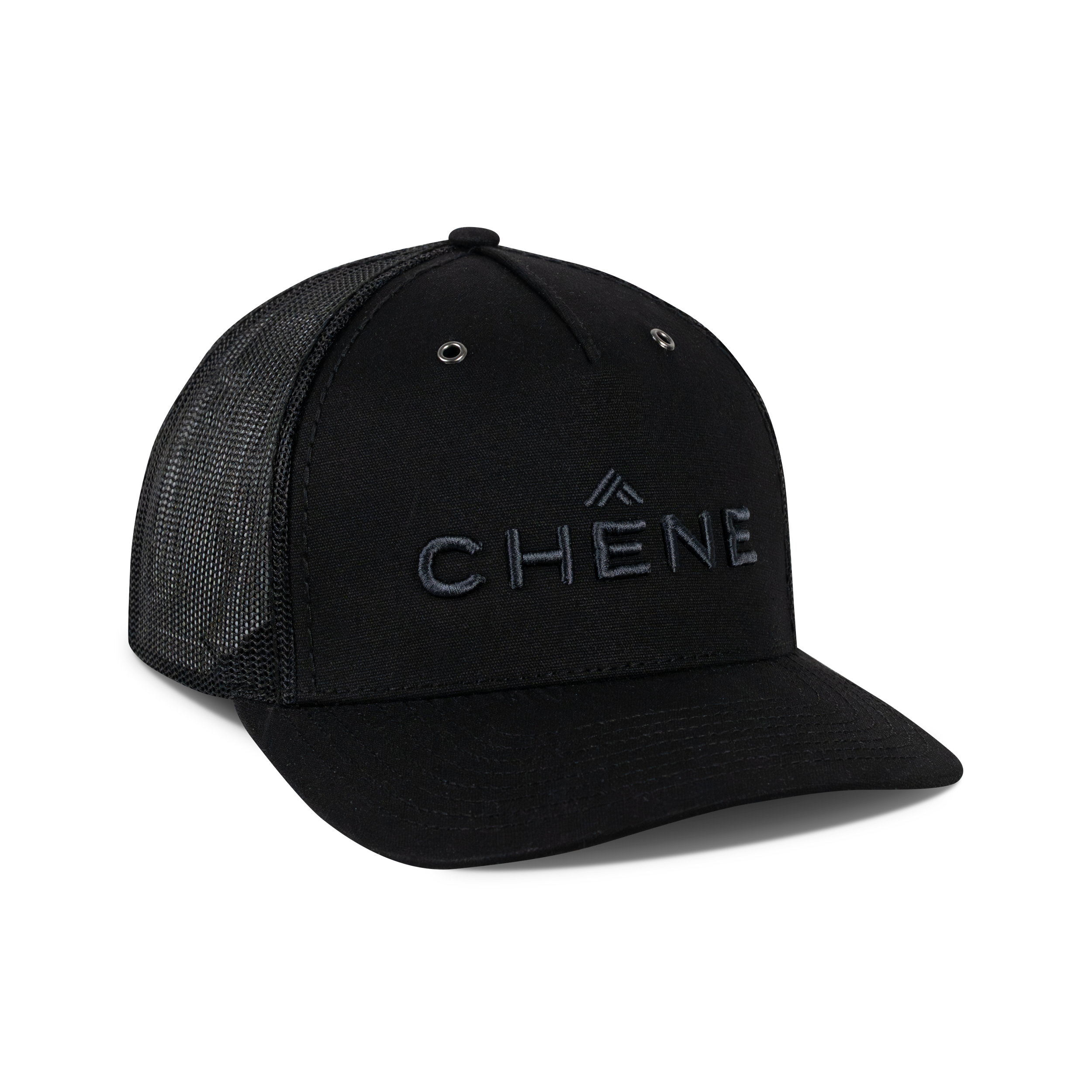 5-Panel Waxed Cotton Mesh Back Cap