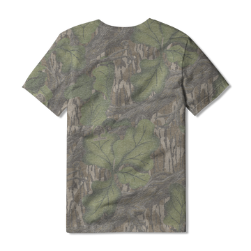 Washed Out Camo Logo Tee S/S