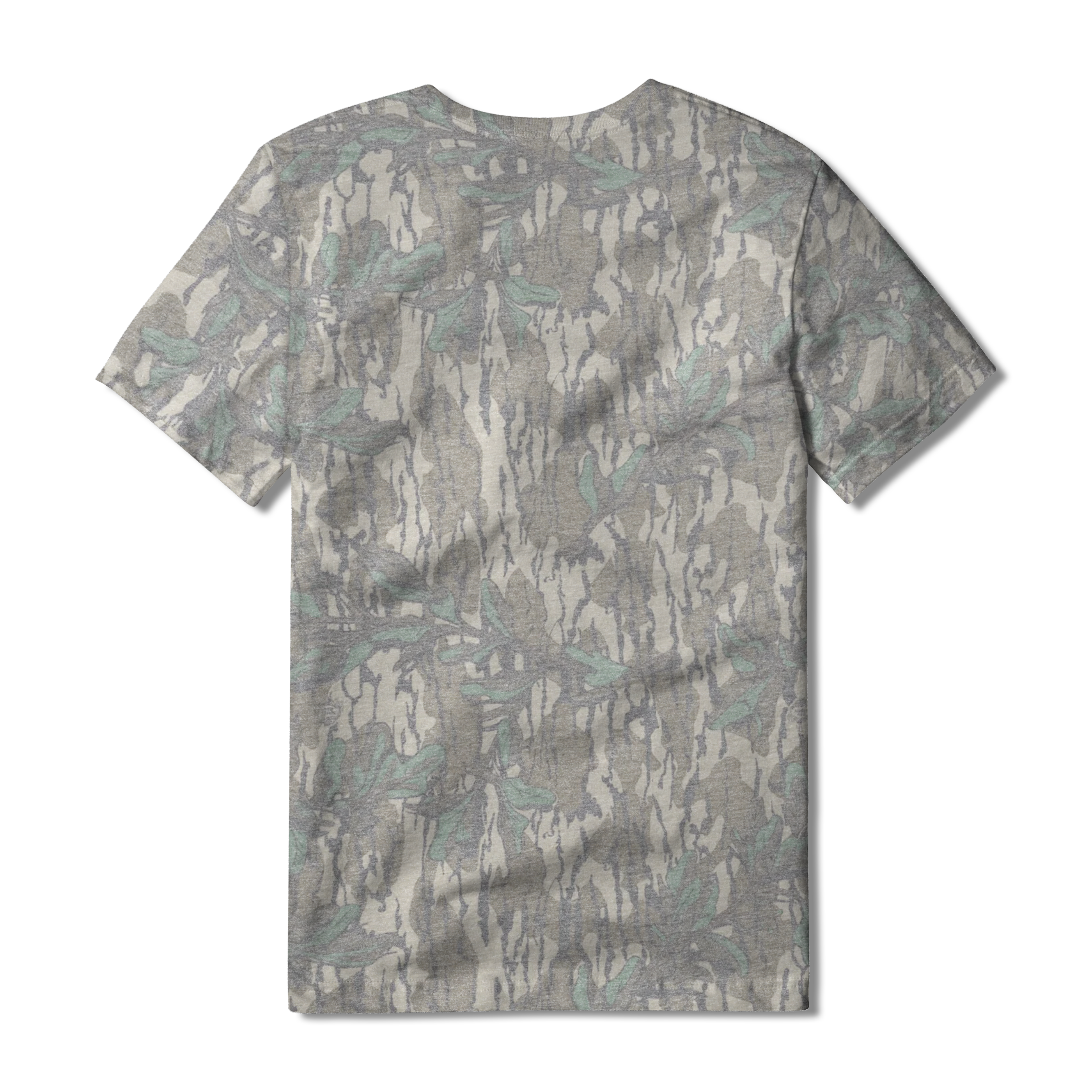 Washed Out Camo Logo Tee S/S