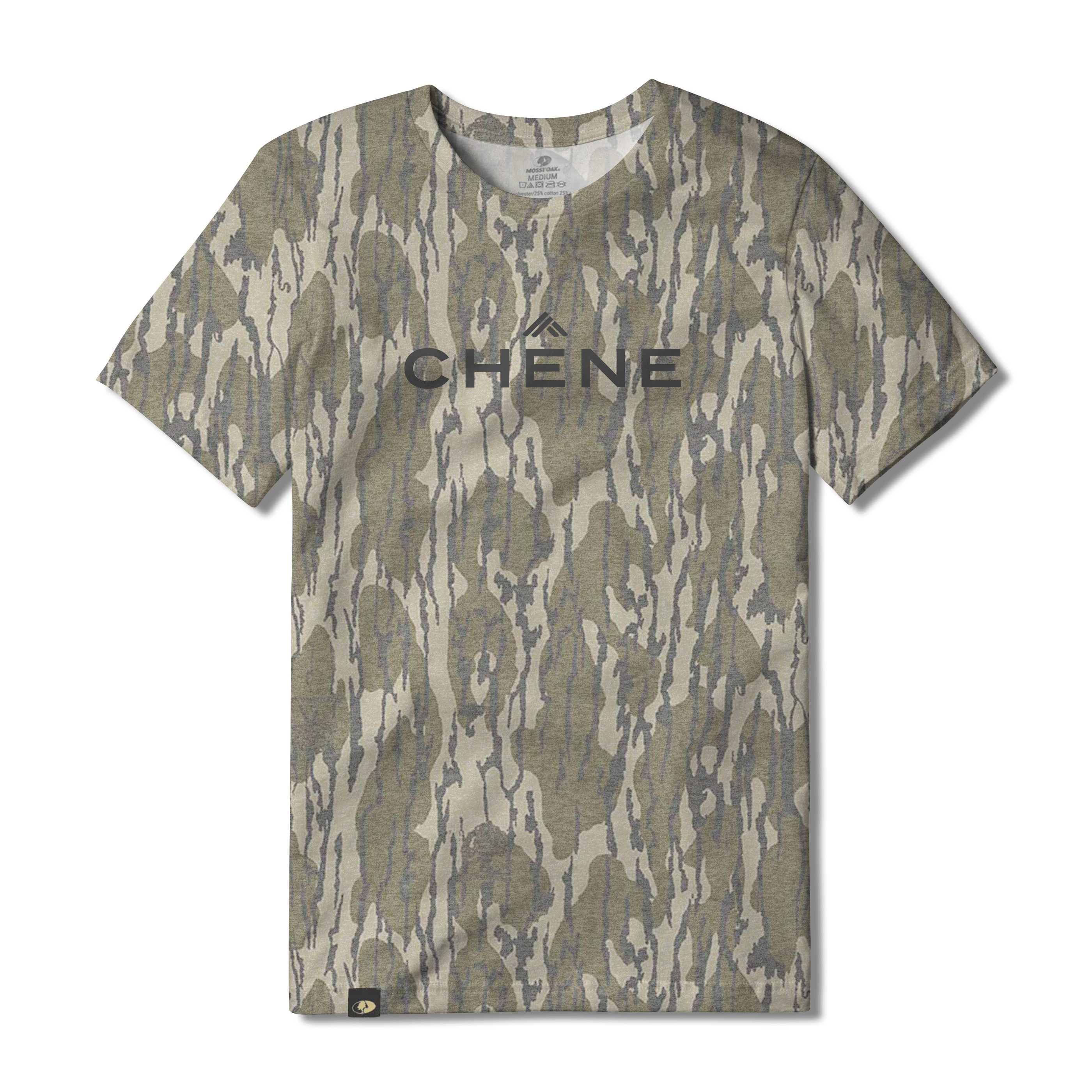 Washed Out Camo Logo Tee S/S