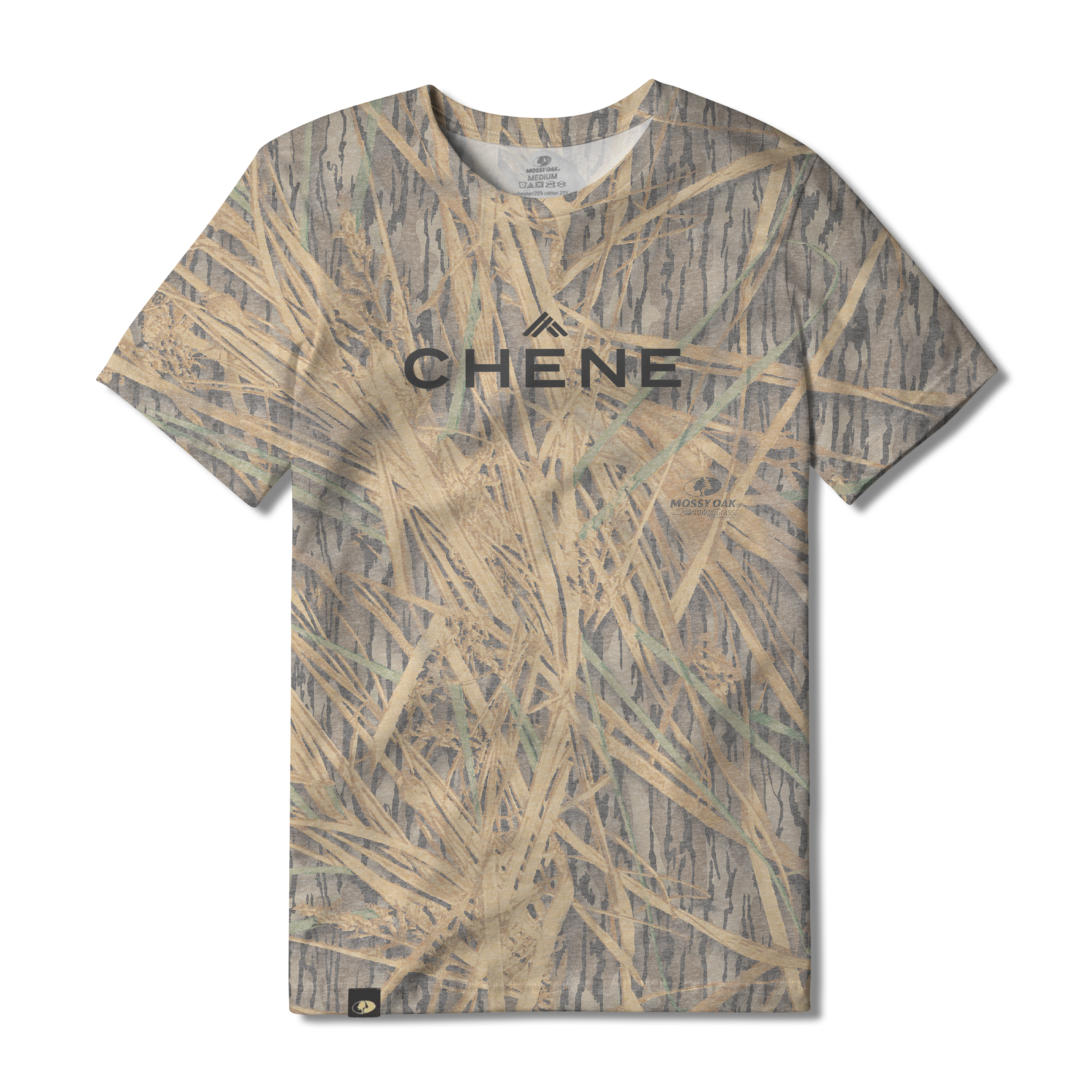 Washed Out Camo Logo Tee S/S