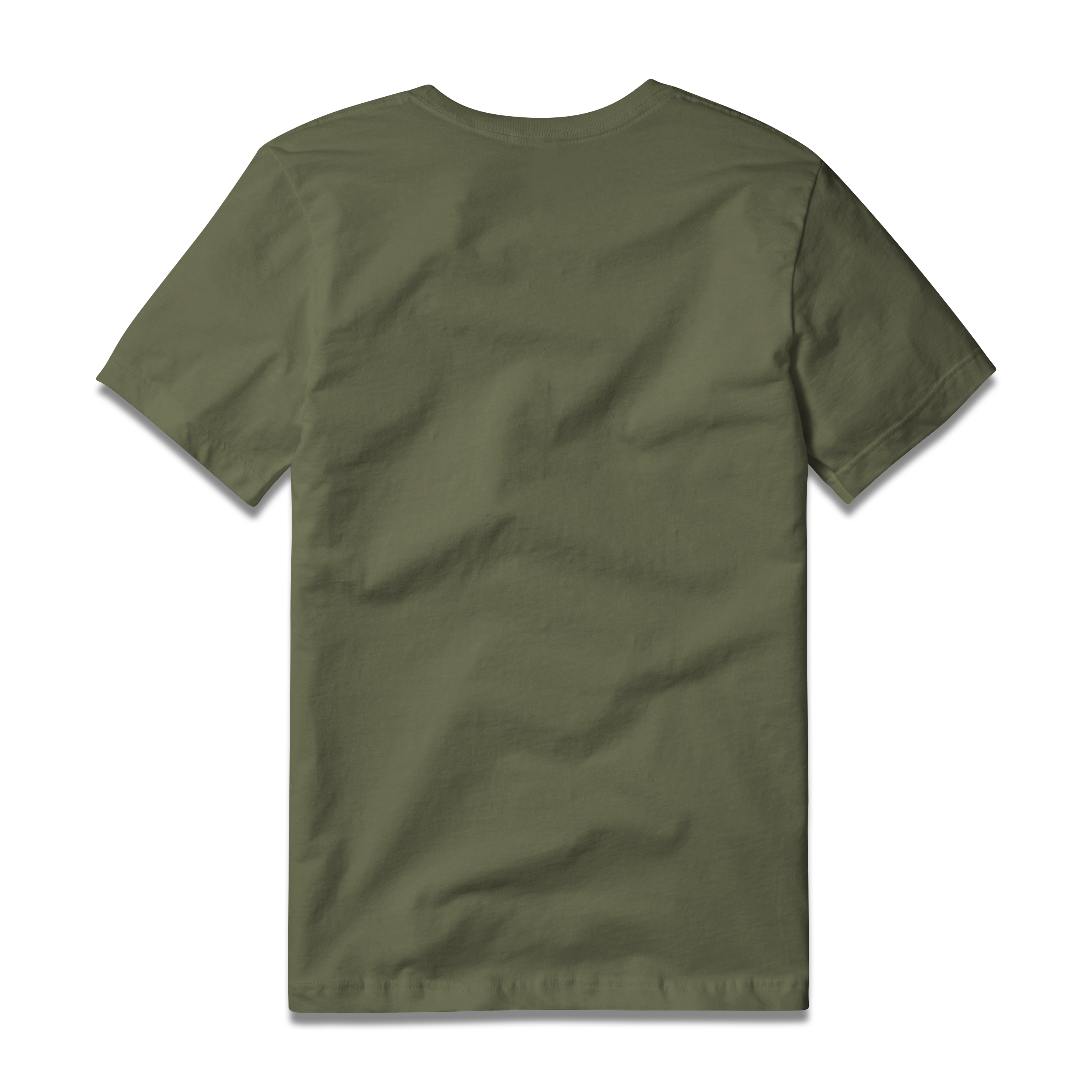 Trademark Tee S/S in Sage, back view #sage