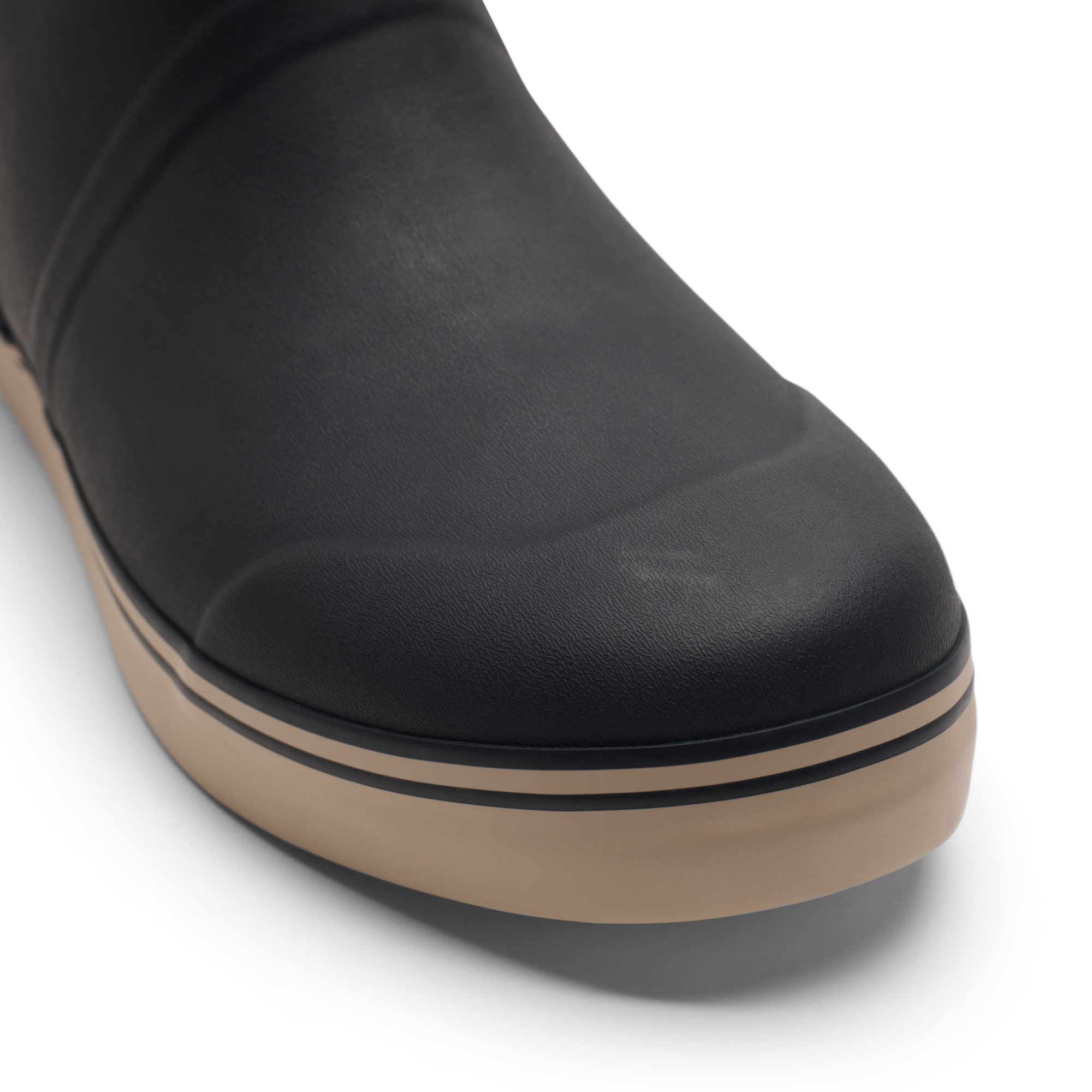 Women's Sherpa Fleece Scout Boot in Black / Tan, product #black_/_tan
