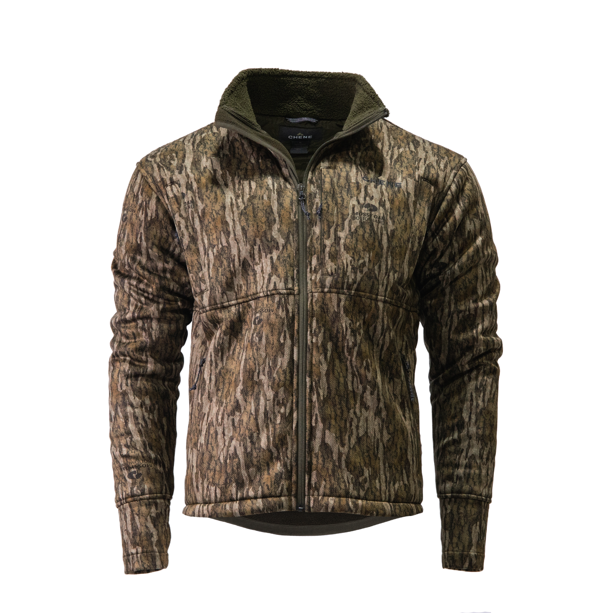 Fleece Mossy Oak Duck Blind Camo Jacket Over And Under Jacket Camo