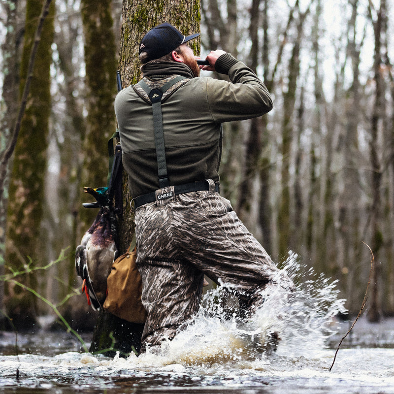 Brown Wader Pants for Duck Hunting | Chêne Gear®